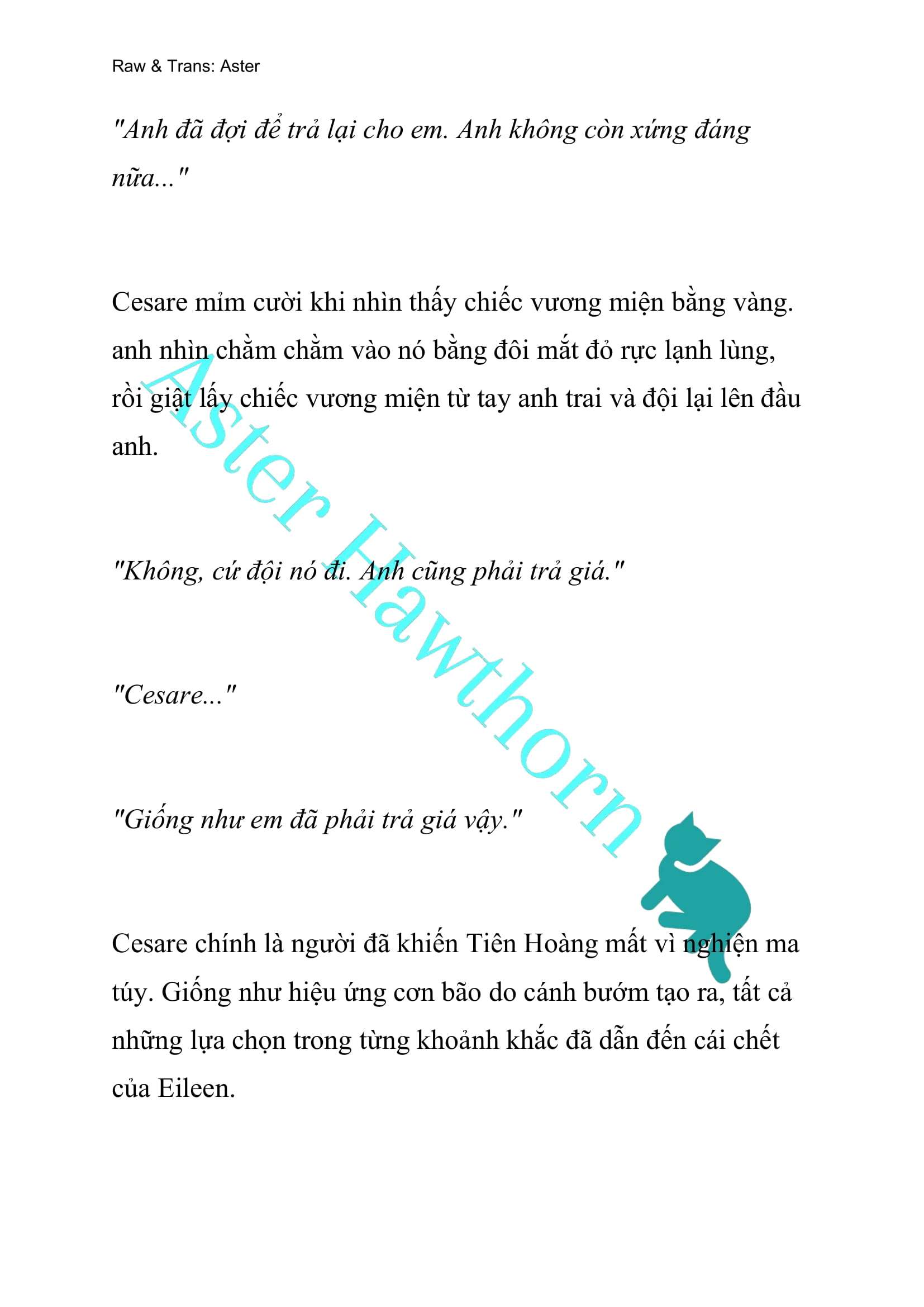 [NOVEL] Người Chồng Độc Ác Chap 58 - Trang 2