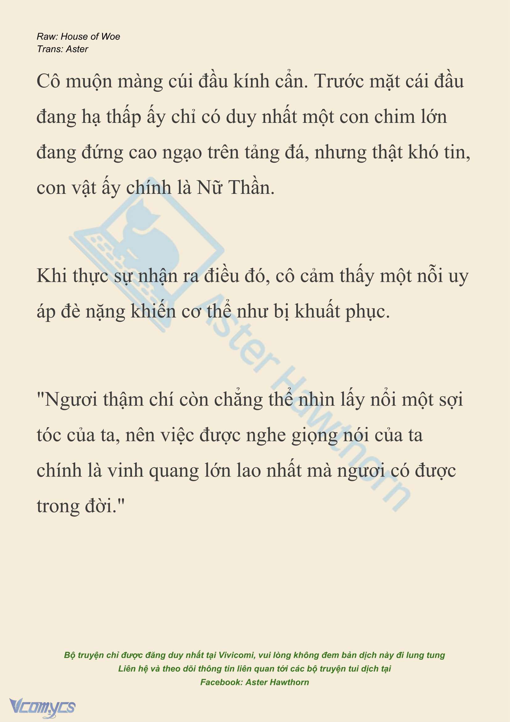 [NOVEL] Dành Cho Các Nữ Thần: Dành cho Psyche Chap 40 - Next 