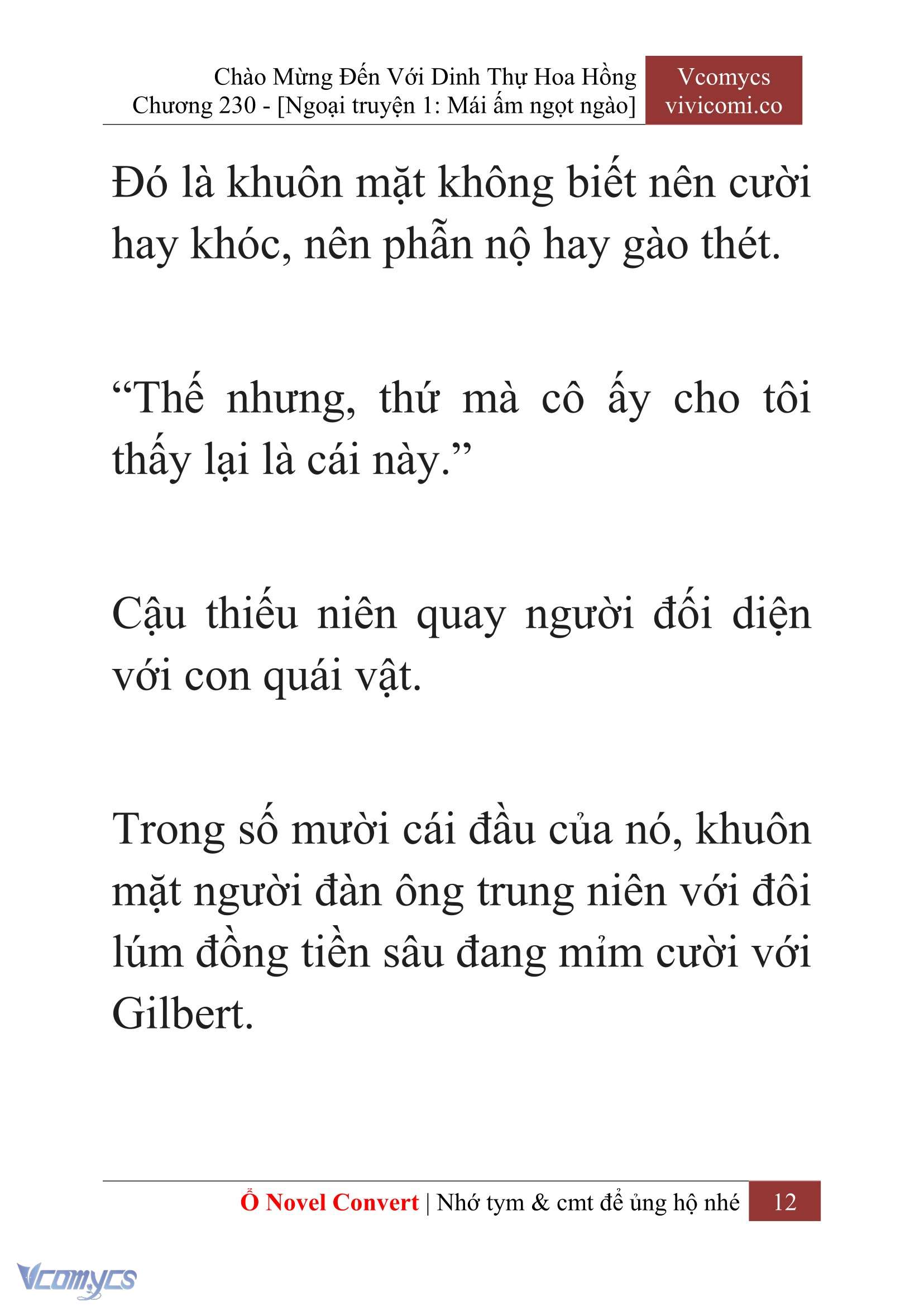 [Novel] Chào Mừng Đến Với Dinh Thự Hoa Hồng Chap 230 - Trang 2