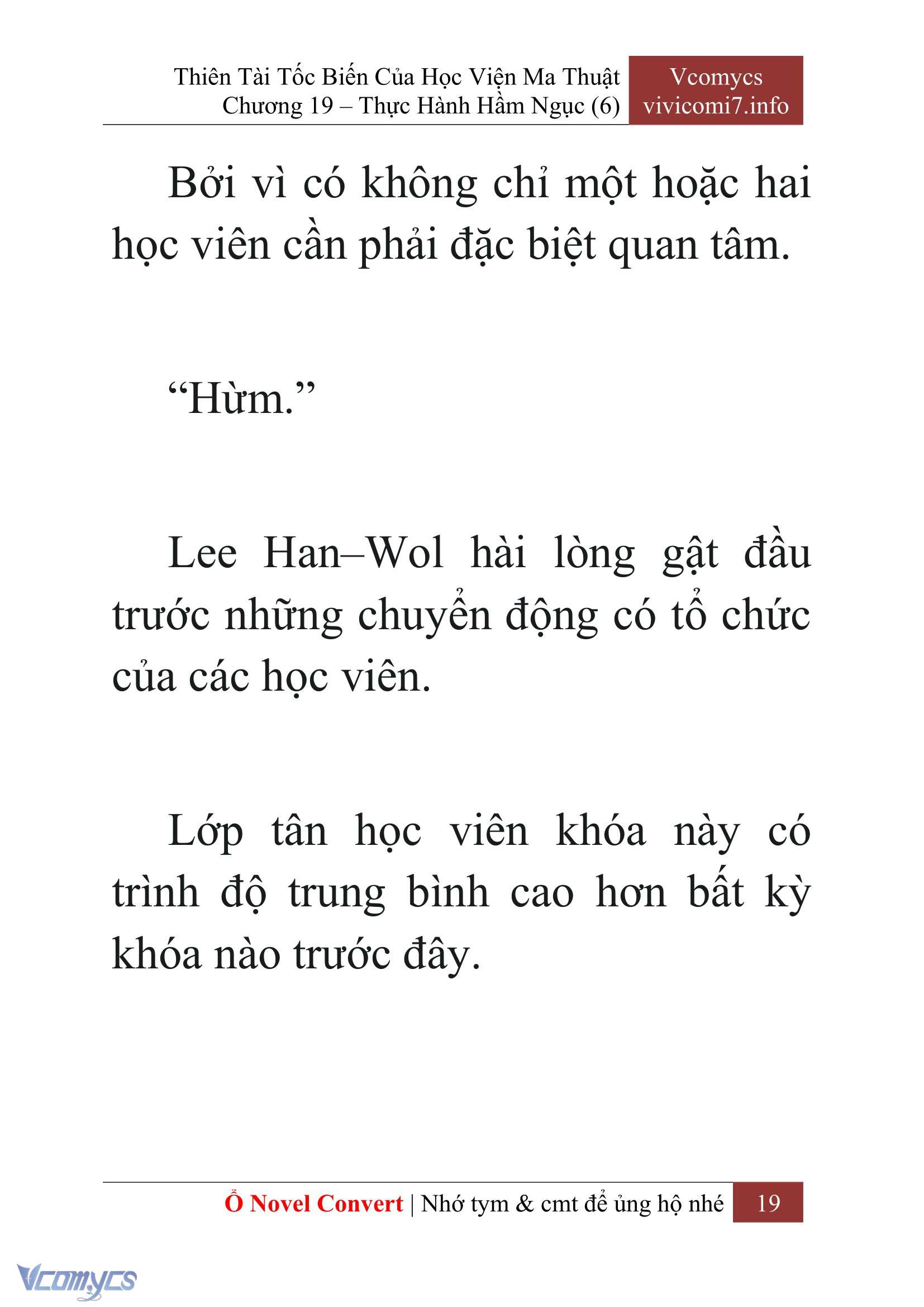 [Novel] Thiên Tài Tốc Biến Của Học Viện Ma Thuật Chap 19 - Trang 2