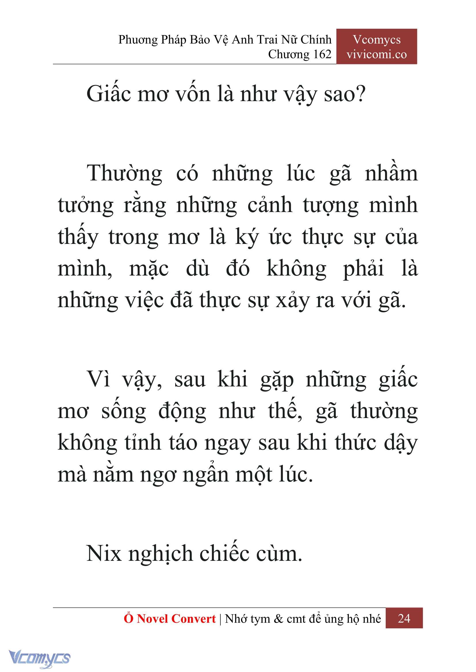 [Novel] Phương Pháp Bảo Vệ Anh Trai Nữ Chính Chap 162 - Trang 2
