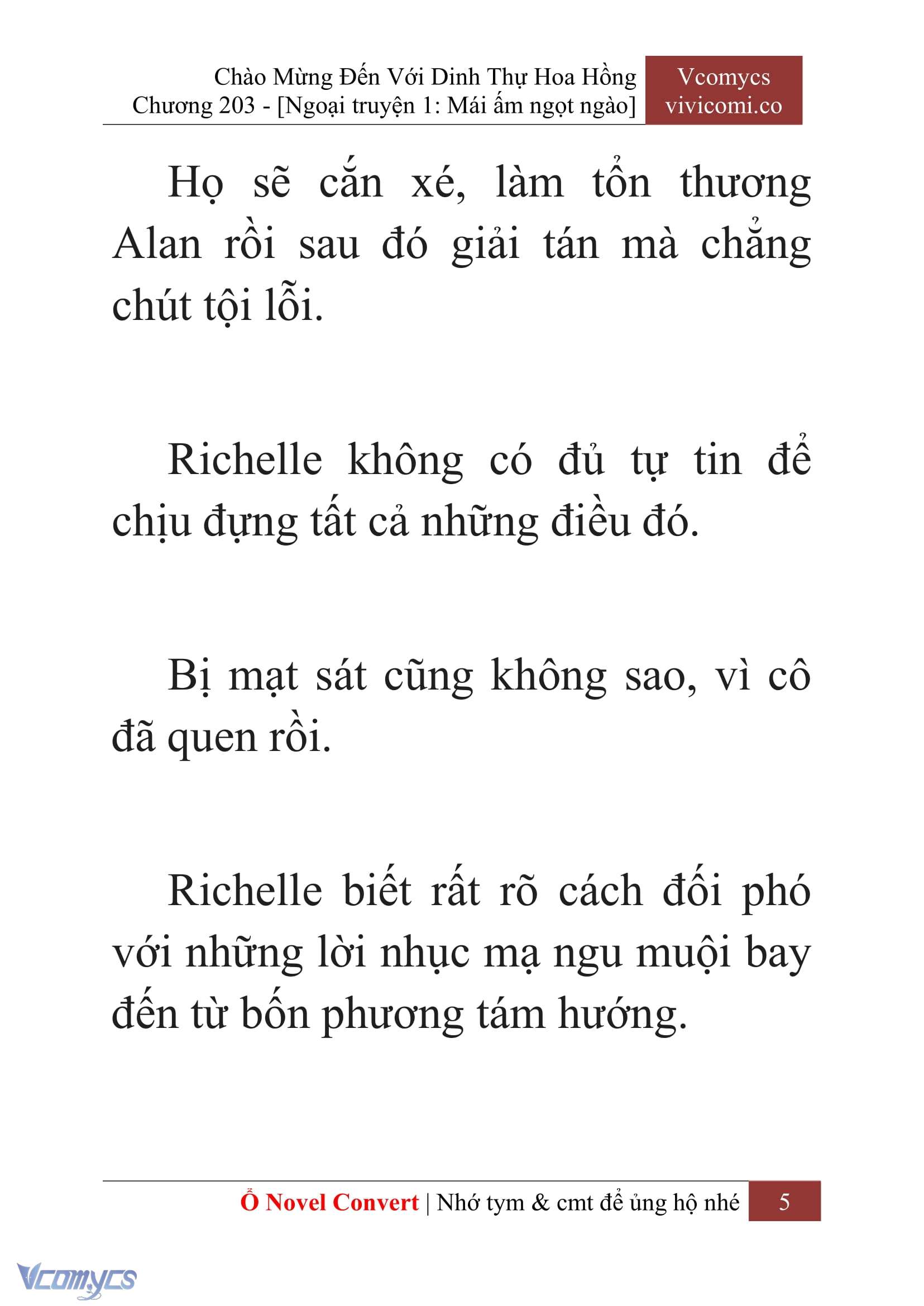 [Novel] Chào Mừng Đến Với Dinh Thự Hoa Hồng Chap 203 - Trang 2