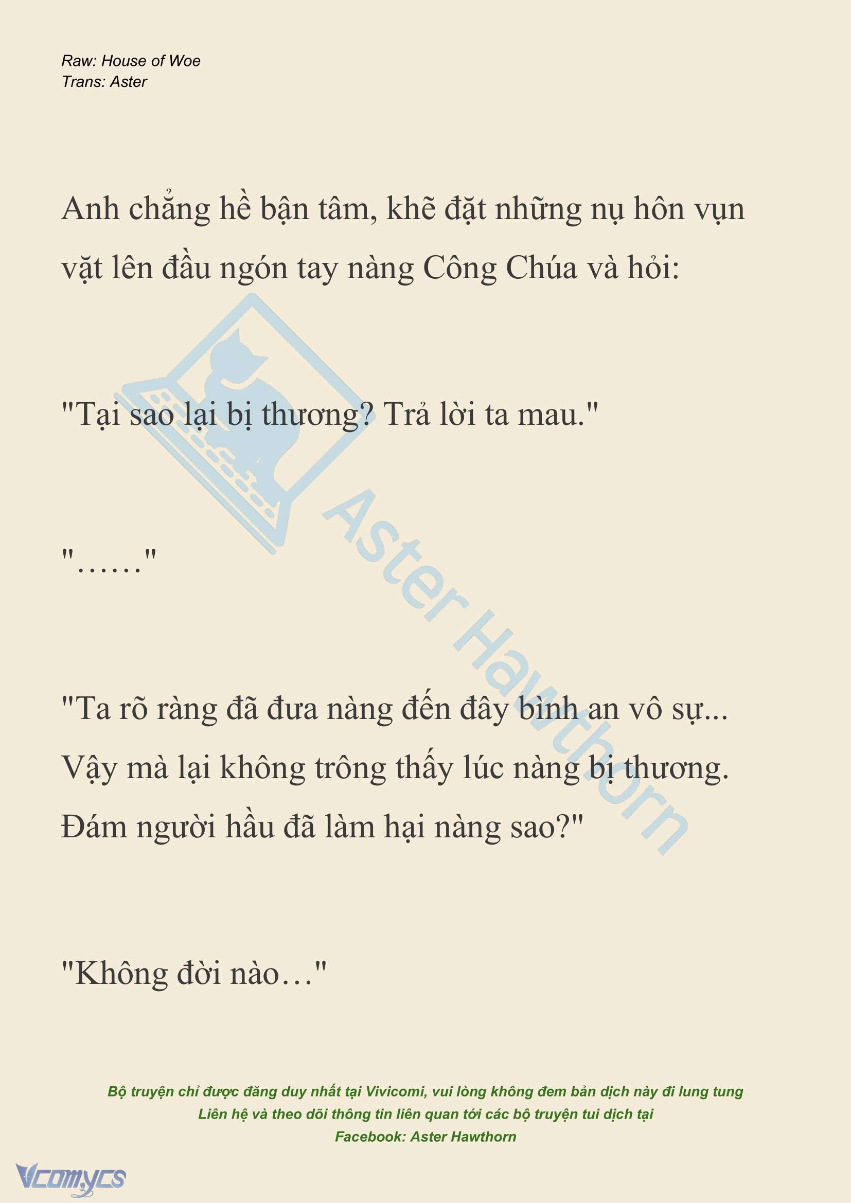 [NOVEL] Dành Cho Các Nữ Thần: Dành cho Psyche Chap 18 - Trang 2