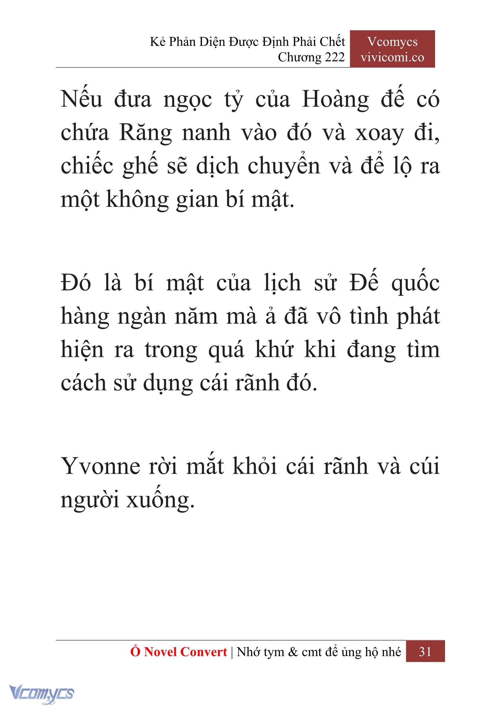 [Novel] Kẻ Phản Diện Được Định Phải Chết Chap 222 - Next Chap 223