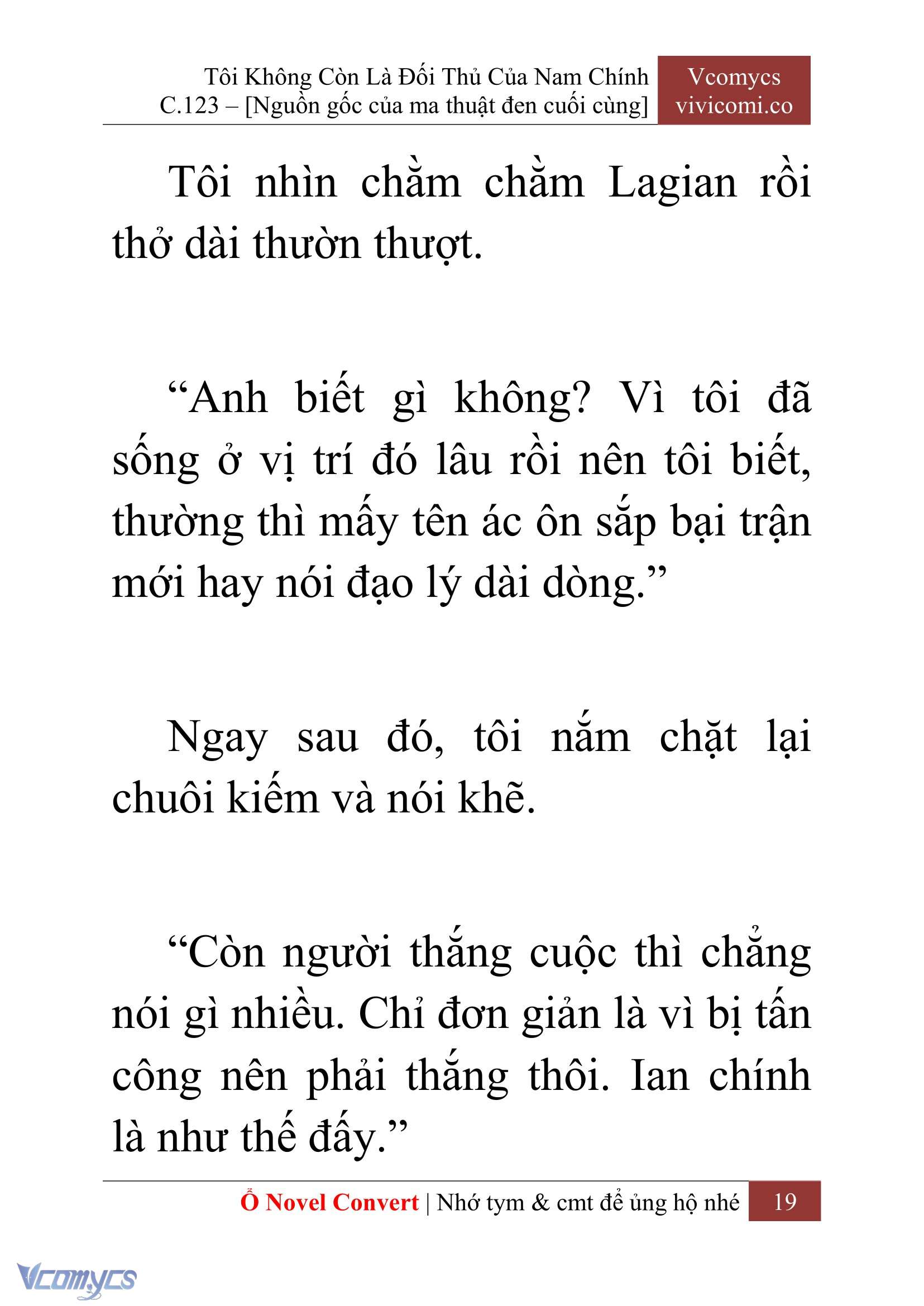 [Novel] Tôi Không Còn Là Đối Thủ Của Nam Chính Chap 123 - Trang 2