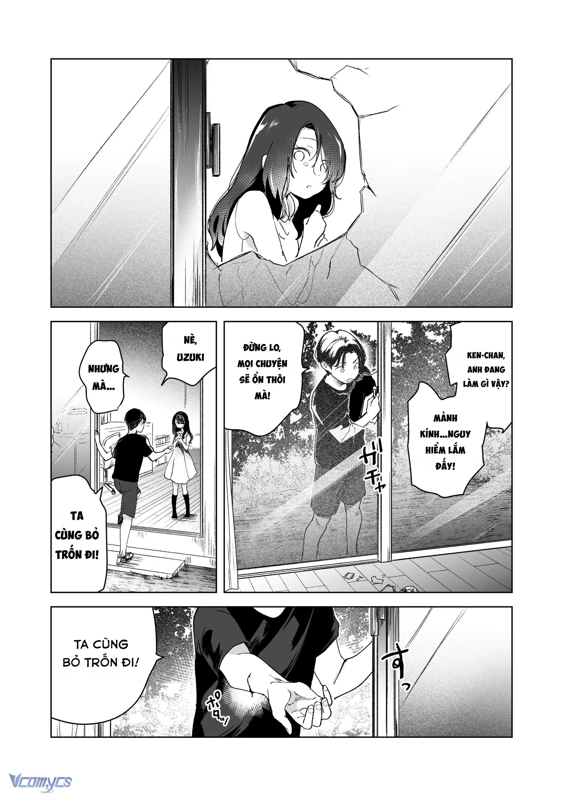 『18+』Anh cảnh sát nhà bên si tình - Cô vợ ngày ngày bị giam giữ và NTR trong lồng sắt Chap 3 - Trang 2