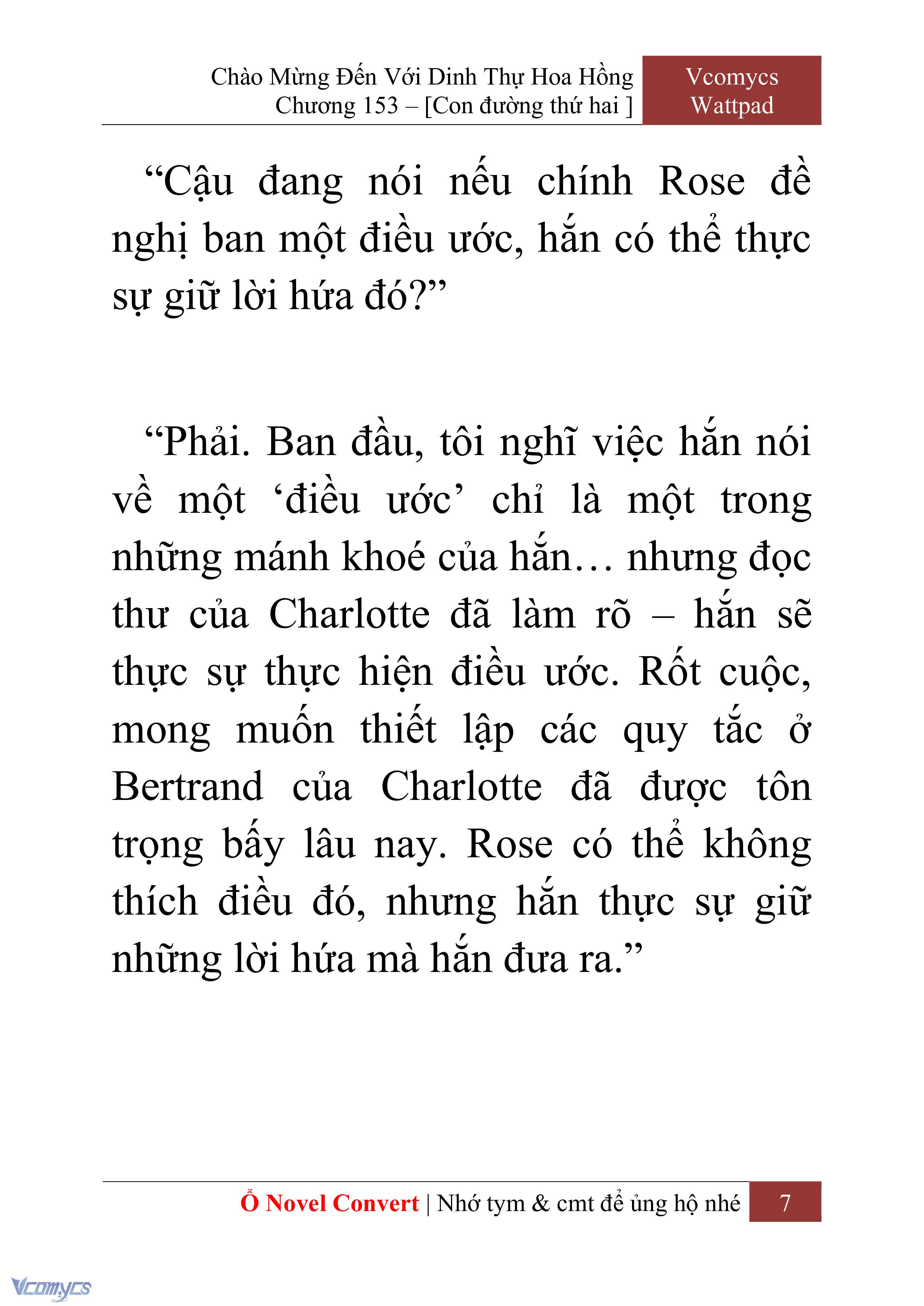 [Novel] Chào Mừng Đến Với Dinh Thự Hoa Hồng Chap 153 - Trang 2