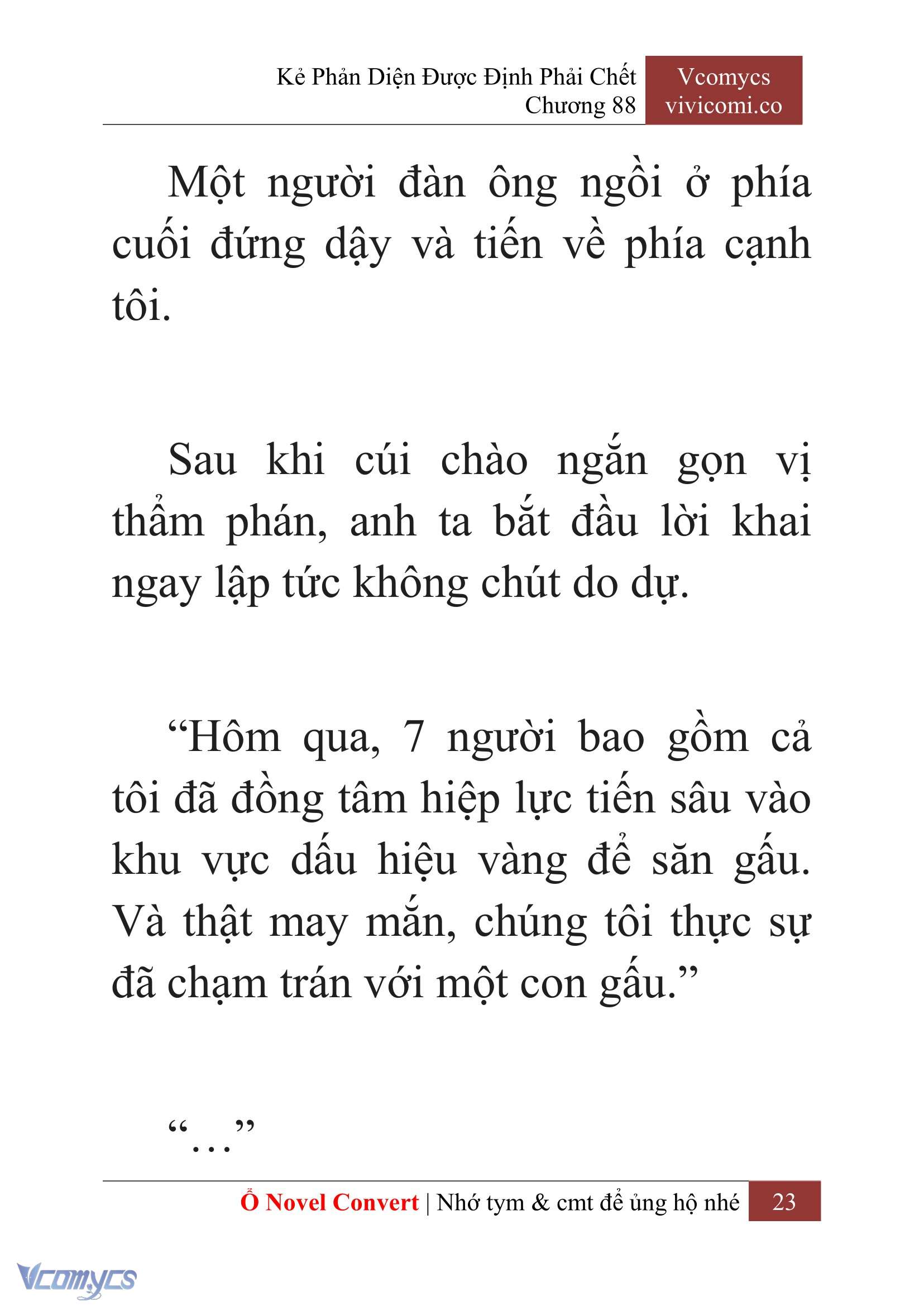 [Novel] Kẻ Phản Diện Được Định Phải Chết Chap 88 - Trang 2