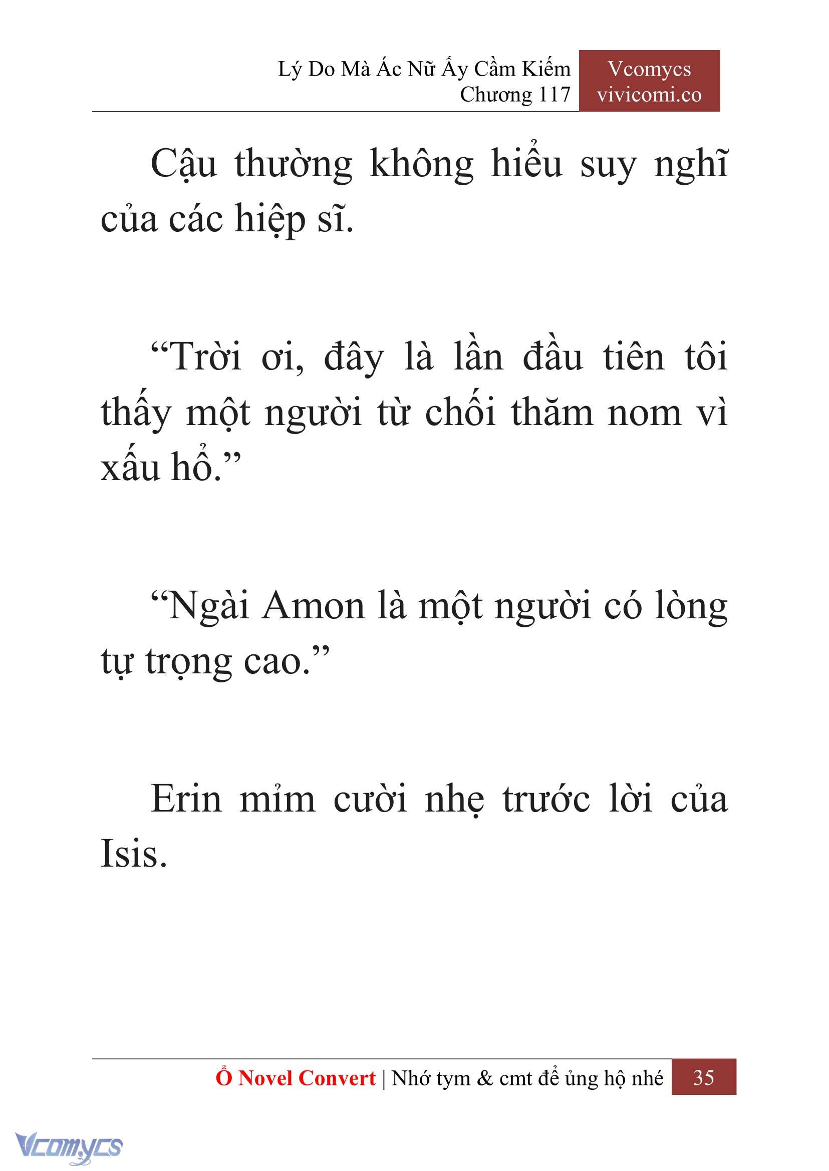 [Novel] Lý Do Mà Ác Nữ Ấy Cầm Kiếm Chap 117 - Trang 2