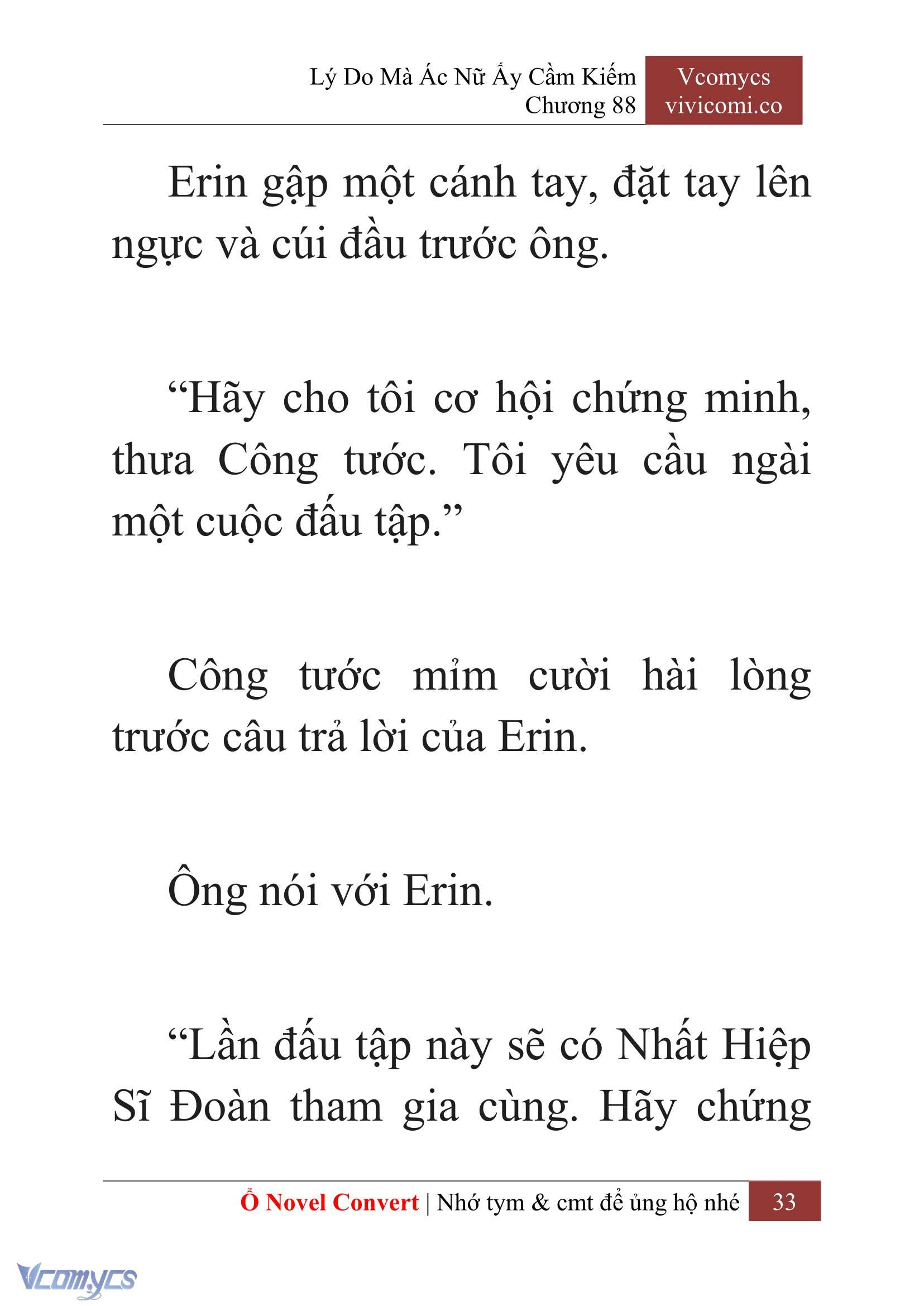 [Novel] Lý Do Mà Ác Nữ Ấy Cầm Kiếm Chap 88 - Trang 2