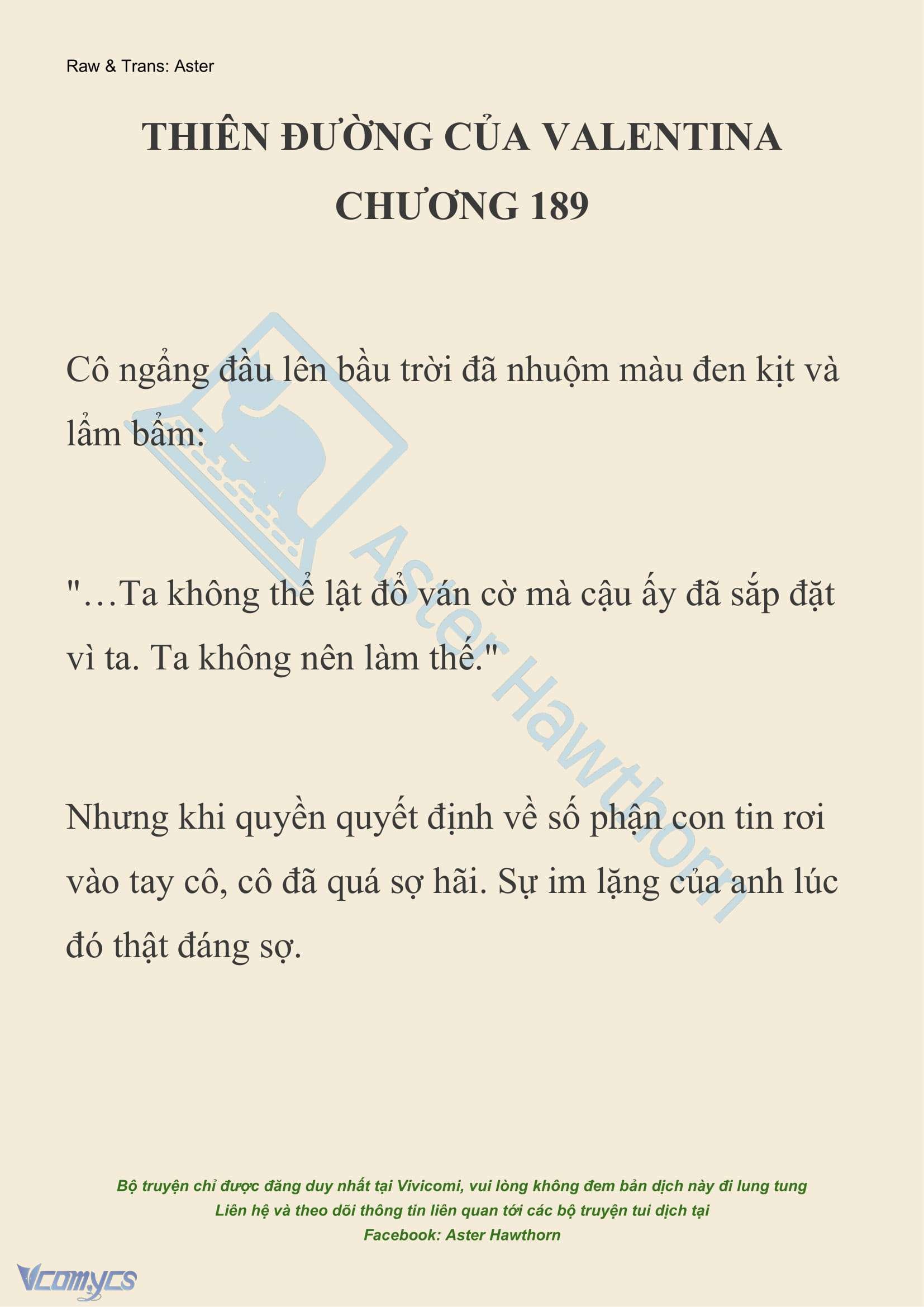 [NOVEL] Thiên Đường Của Valentina Chap 189 - Trang 2