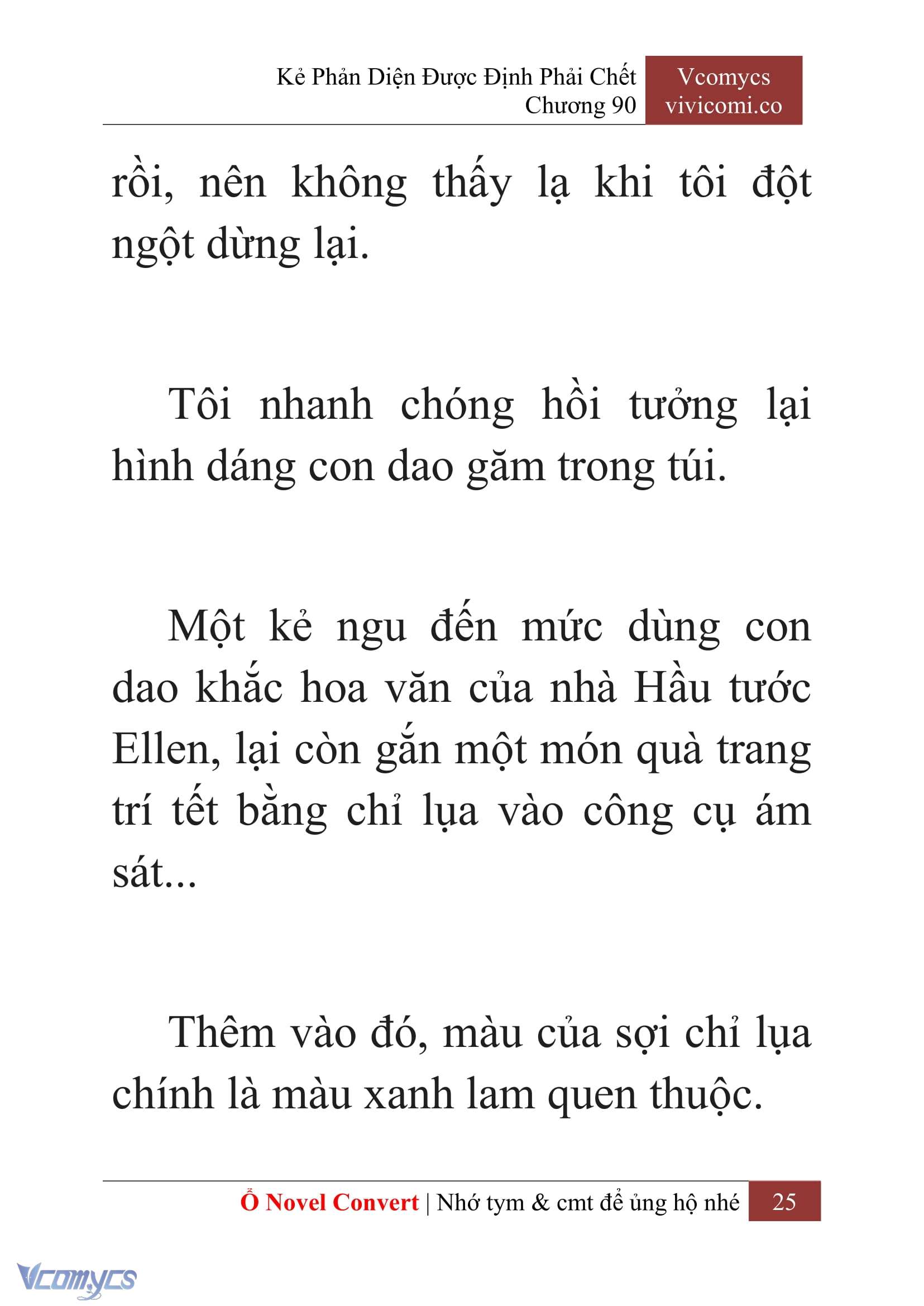[Novel] Kẻ Phản Diện Được Định Phải Chết Chap 90 - Trang 2