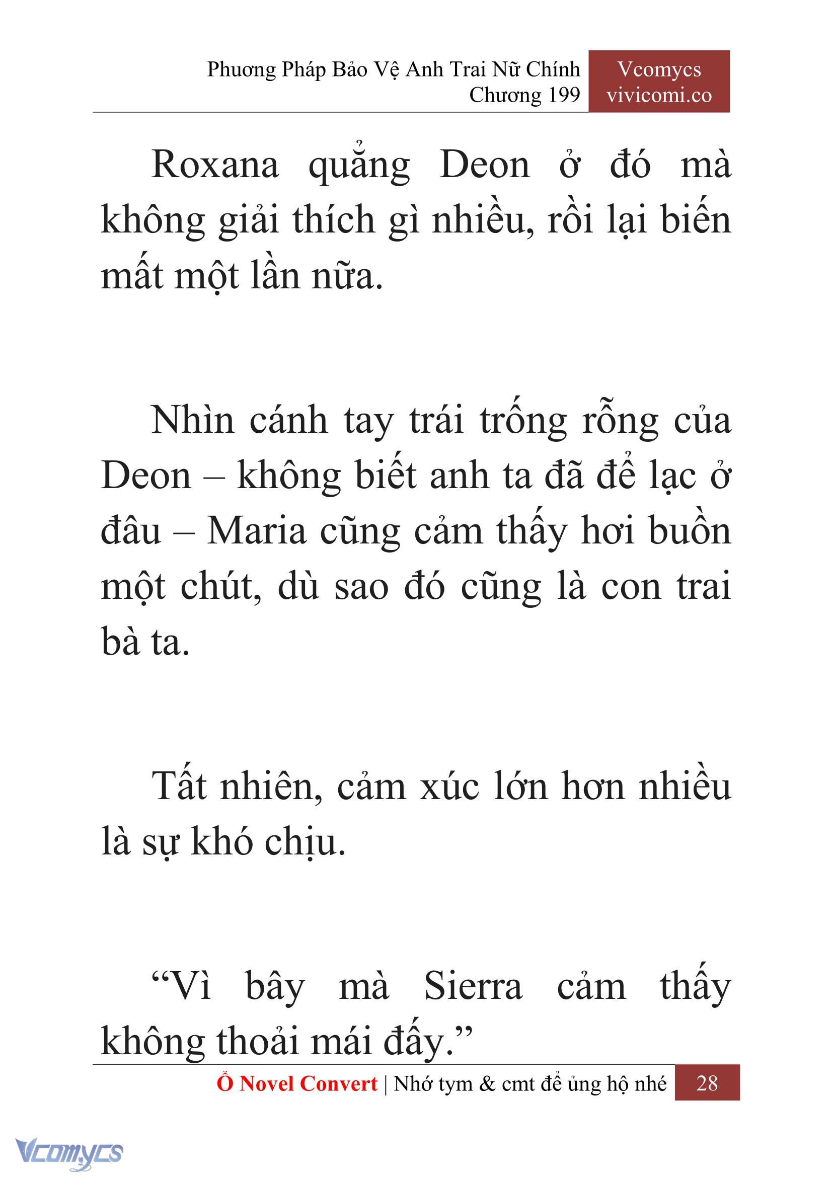 [Novel] Phương Pháp Bảo Vệ Anh Trai Nữ Chính Chap 199 - Trang 2