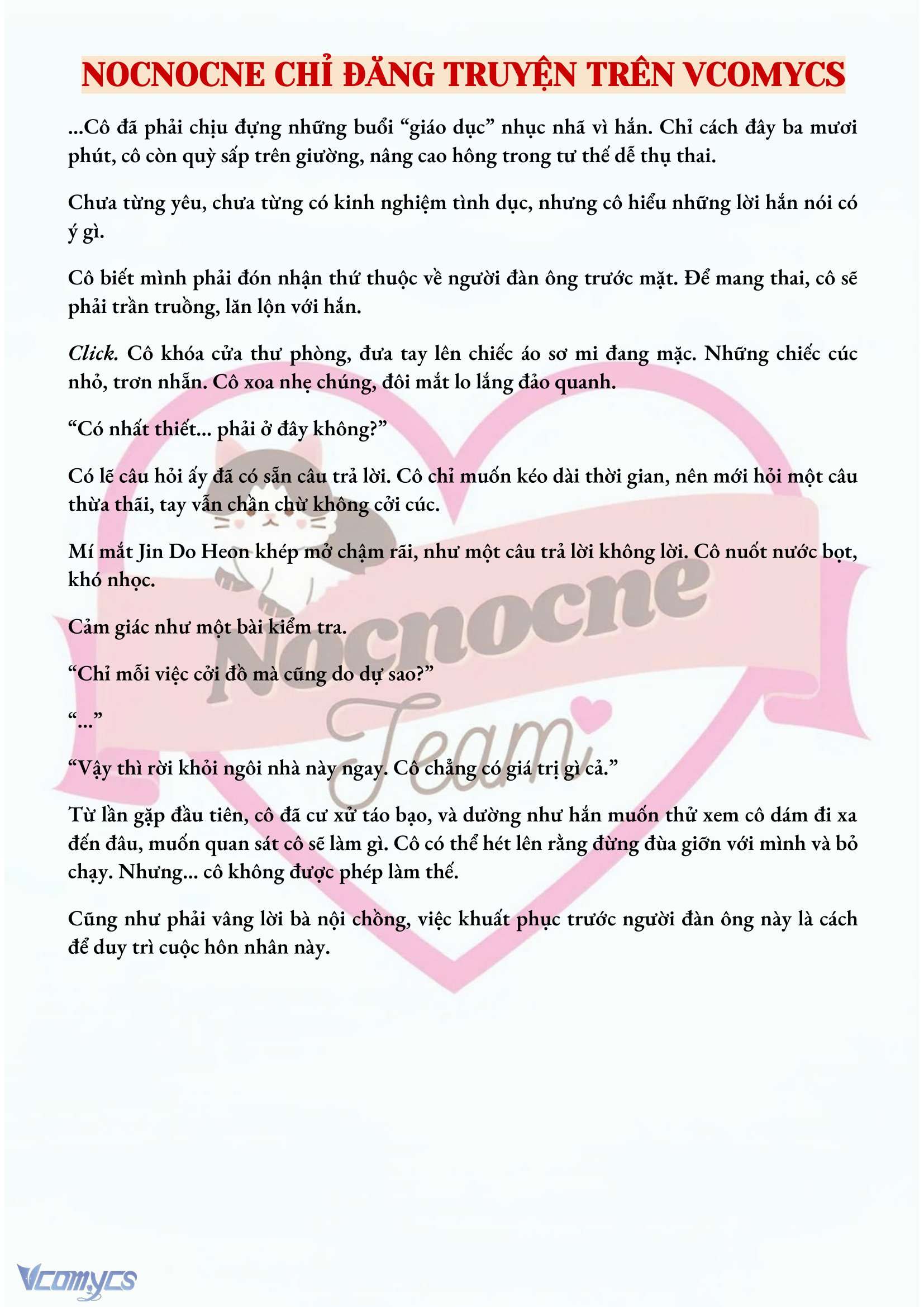 [FULL] [NOVEL] MANG THAI, CƯỠNG ĐOẠT Chap 7 - Trang 2