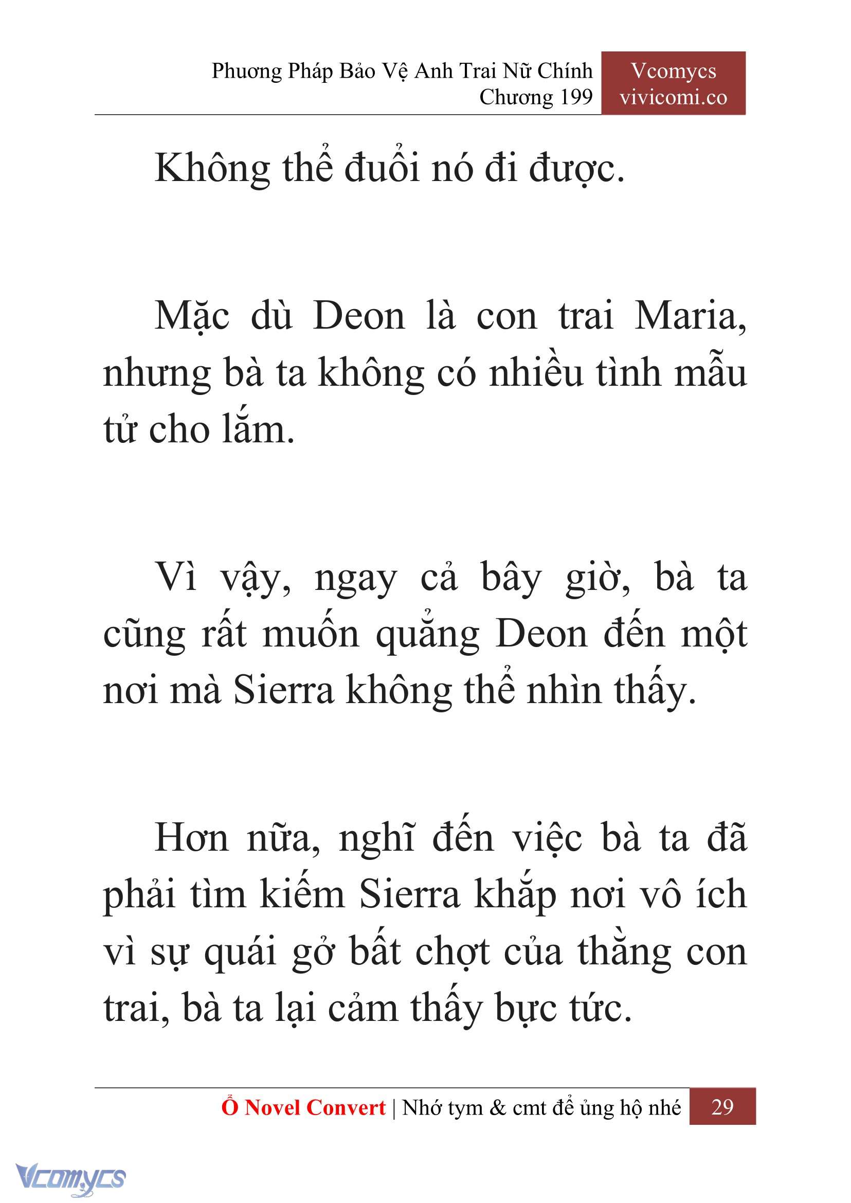 [Novel] Phương Pháp Bảo Vệ Anh Trai Nữ Chính Chap 199 - Trang 2