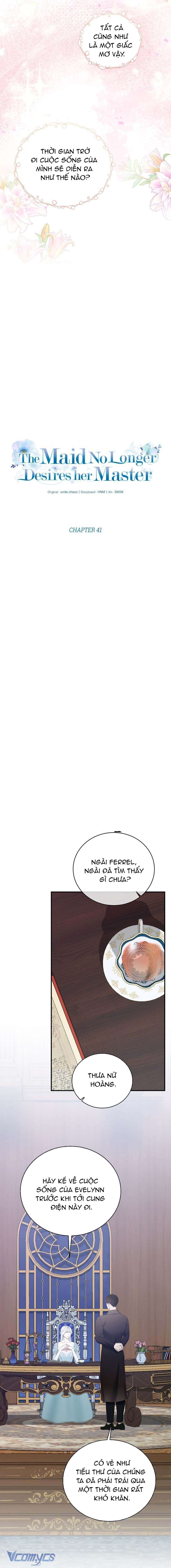 Hầu Nữ Không Còn Thèm Muốn Chủ Nhân Nữa Chapter 41 - Trang 4