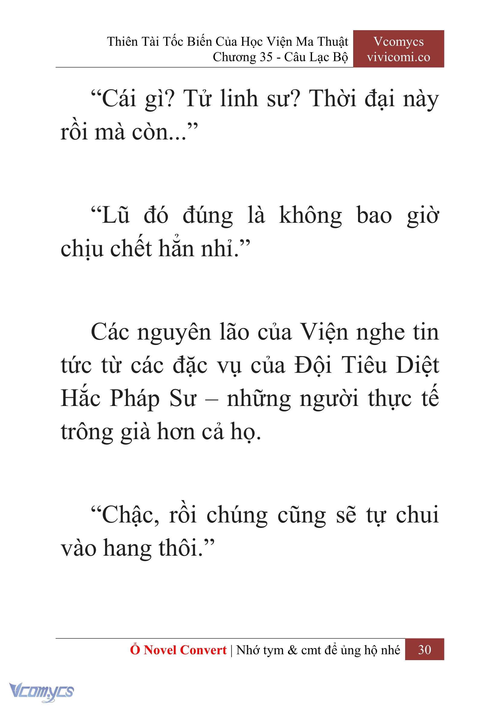 [Novel] Thiên Tài Tốc Biến Của Học Viện Ma Thuật Chap 35 - Next Chap 36