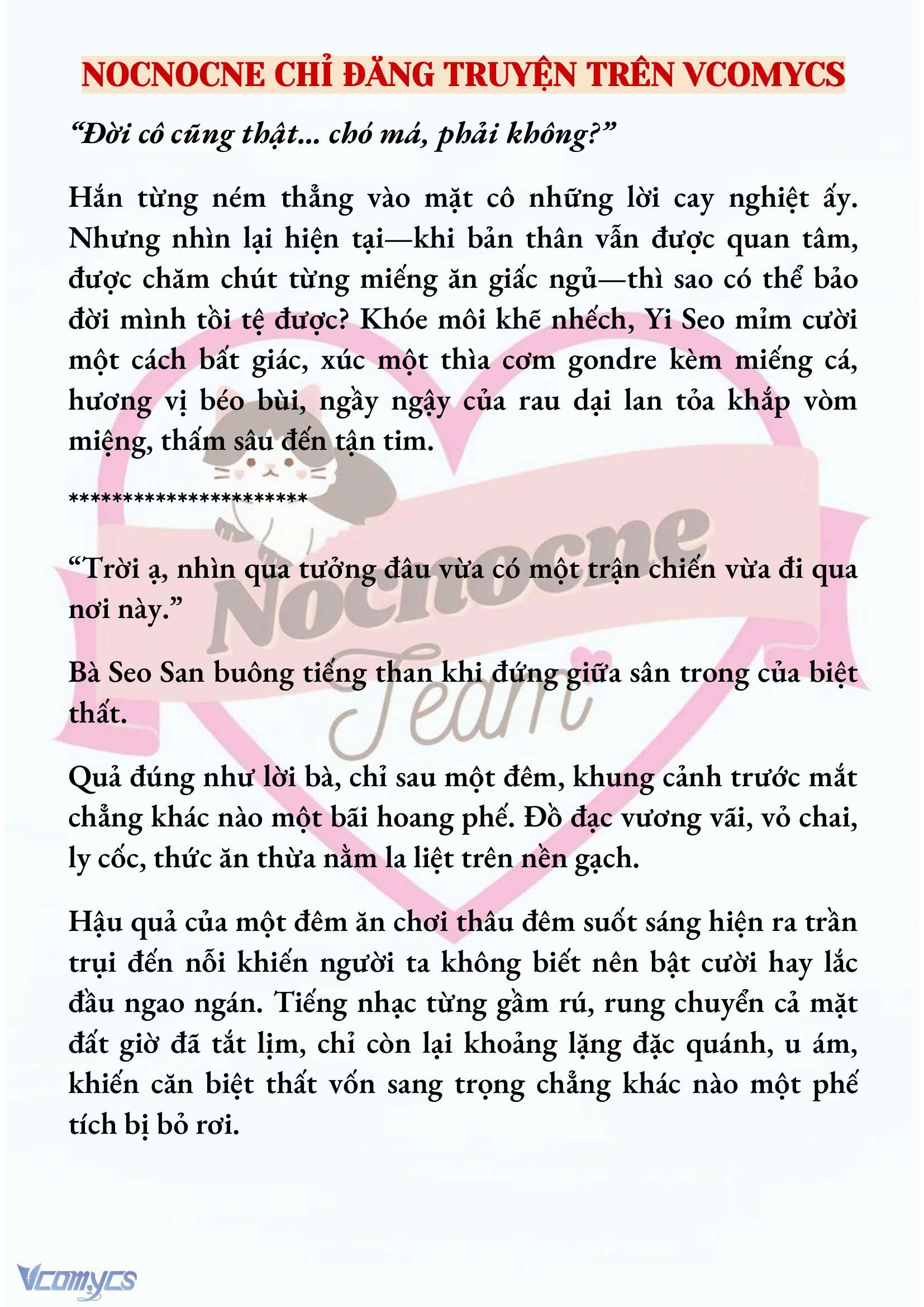 [NOVEL] NGỌN ĐÈN BIỆT VIỆN KHÔNG BAO GIỜ TẮT Chap 5 - Trang 2