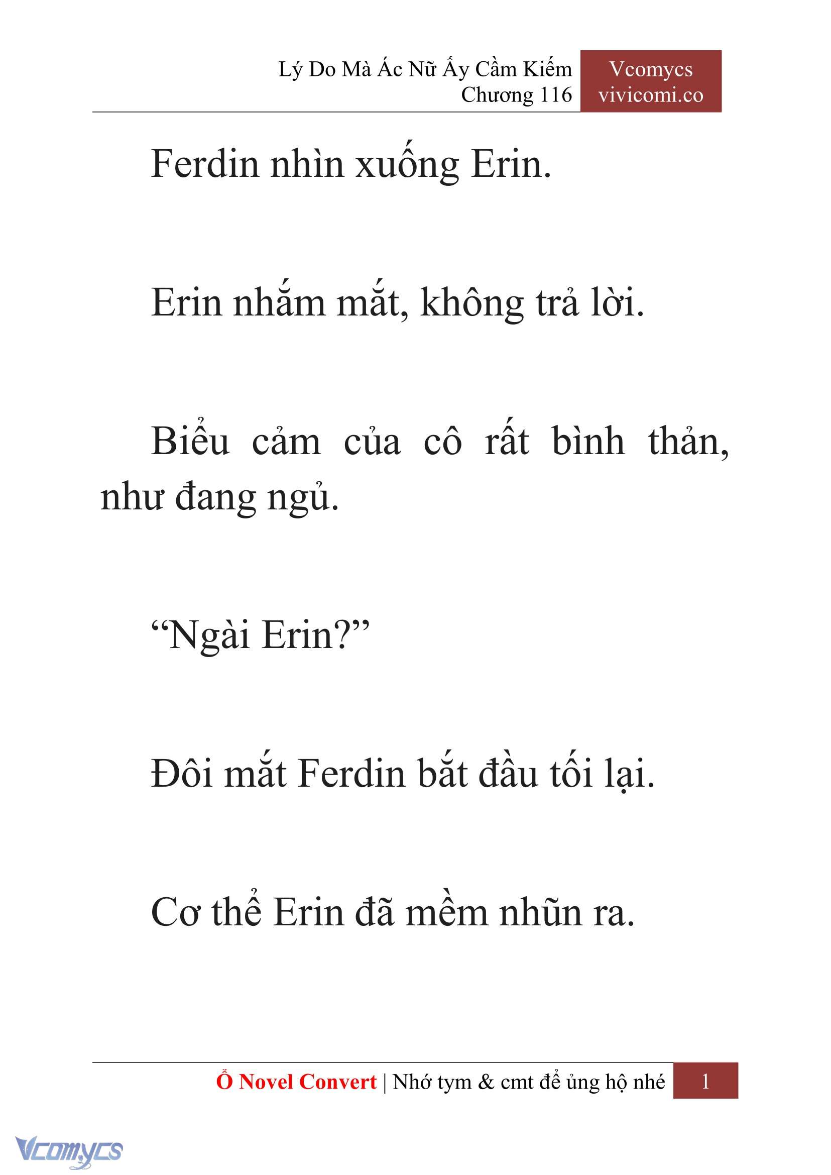 [Novel] Lý Do Mà Ác Nữ Ấy Cầm Kiếm Chap 116 - Trang 2