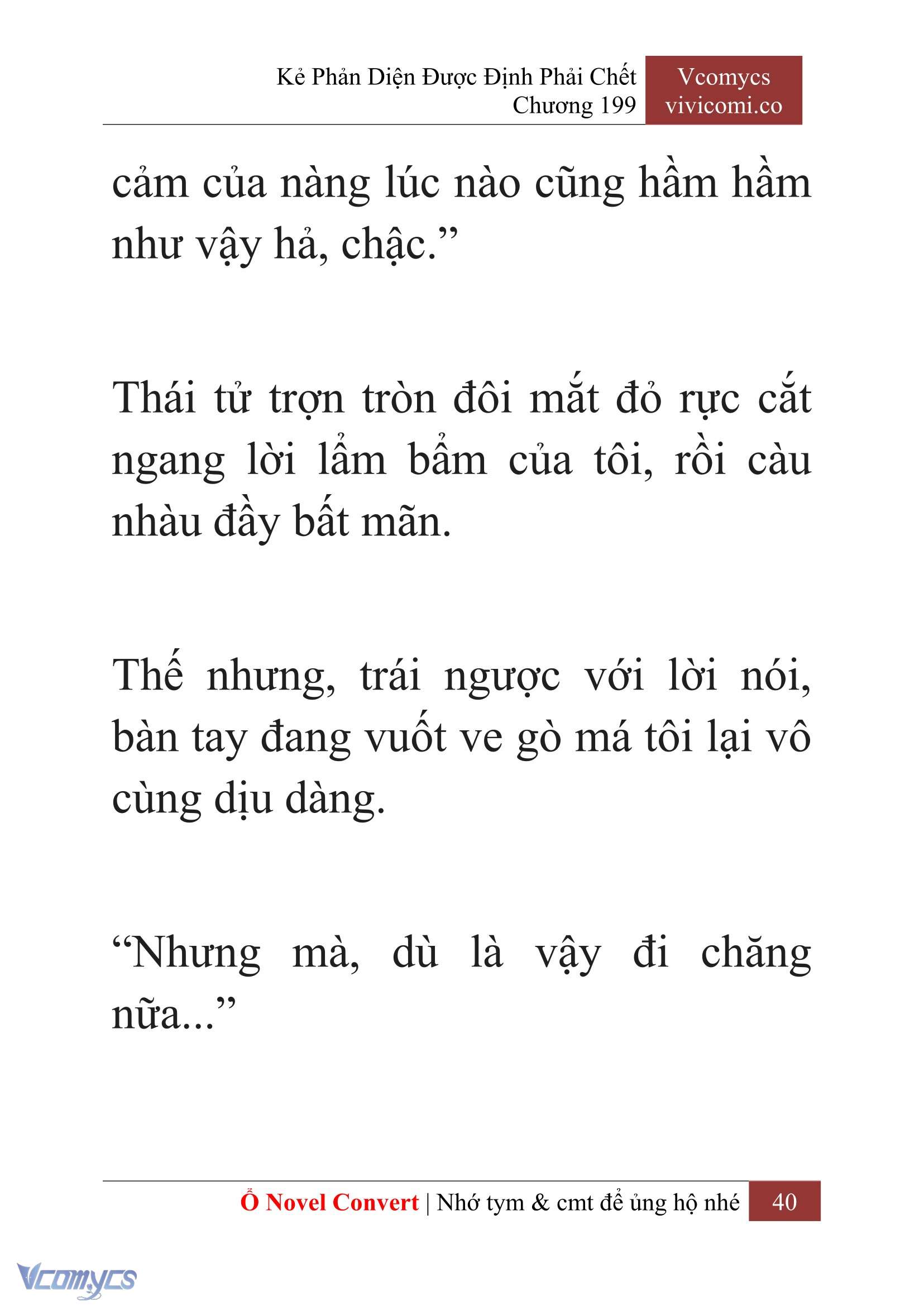 [Novel] Kẻ Phản Diện Được Định Phải Chết Chap 199 - Next Chap 200