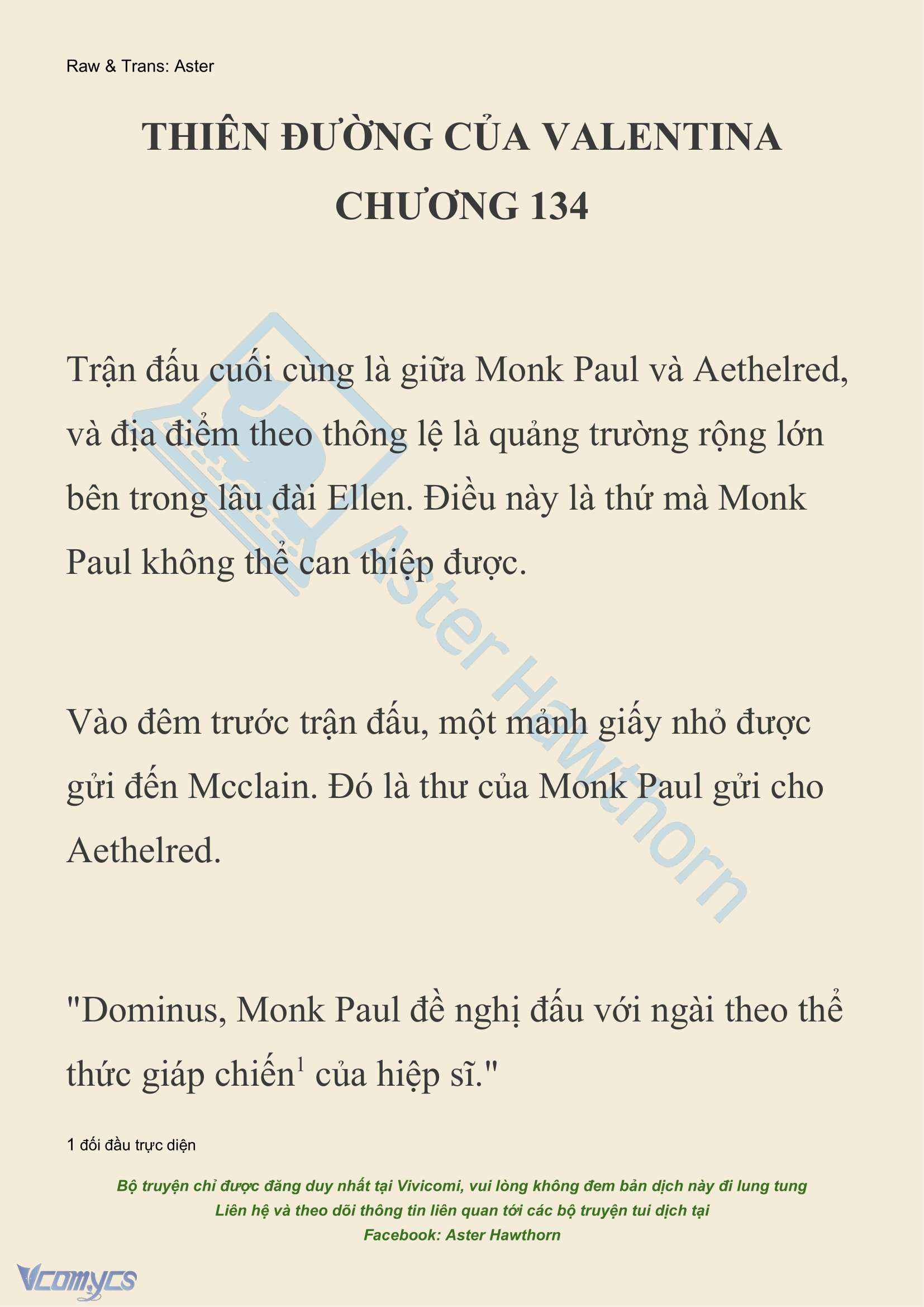 [NOVEL] Thiên Đường Của Valentina Chap 134 - Trang 2