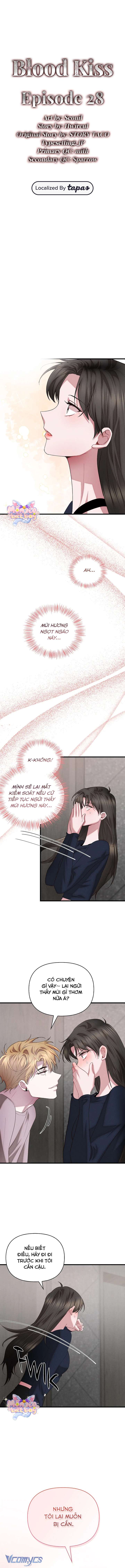 [18+] Nụ Hôn Máu Chapter 28 - Trang 4