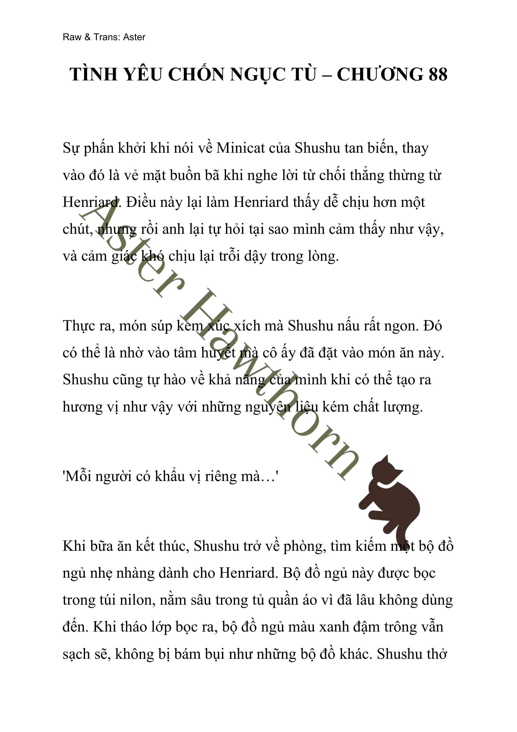 [NOVEL] Tình Yêu Chốn Ngục Tù Chap 88 - Trang 2