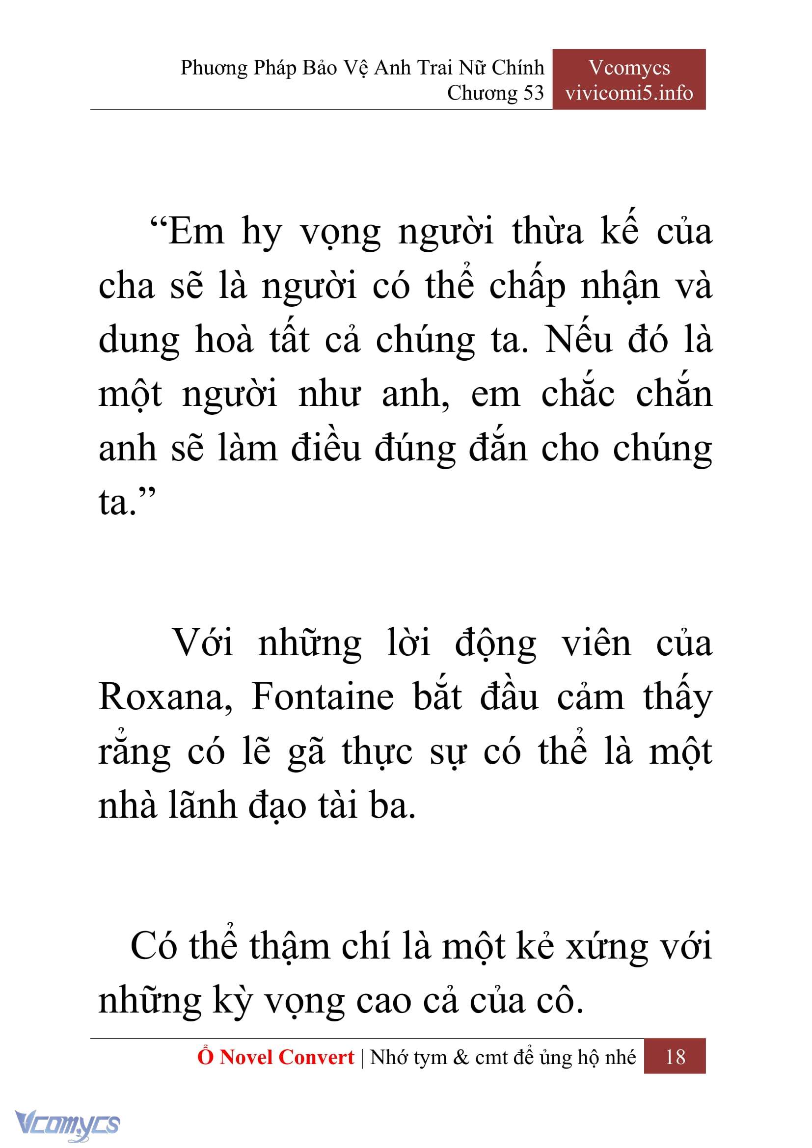 [Novel] Phương Pháp Bảo Vệ Anh Trai Nữ Chính Chap 53 - Trang 2