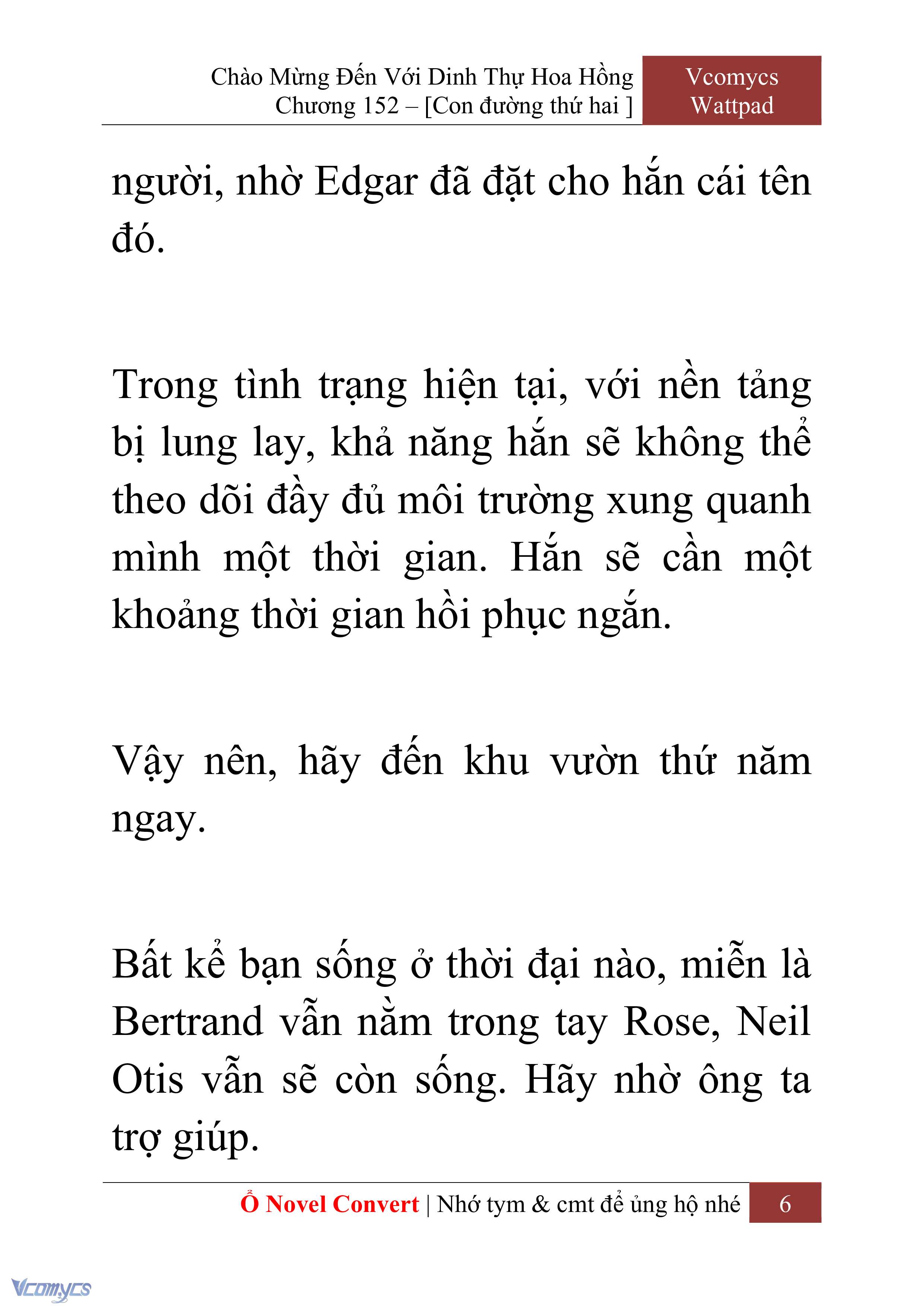 [Novel] Chào Mừng Đến Với Dinh Thự Hoa Hồng Chap 152 - Trang 2