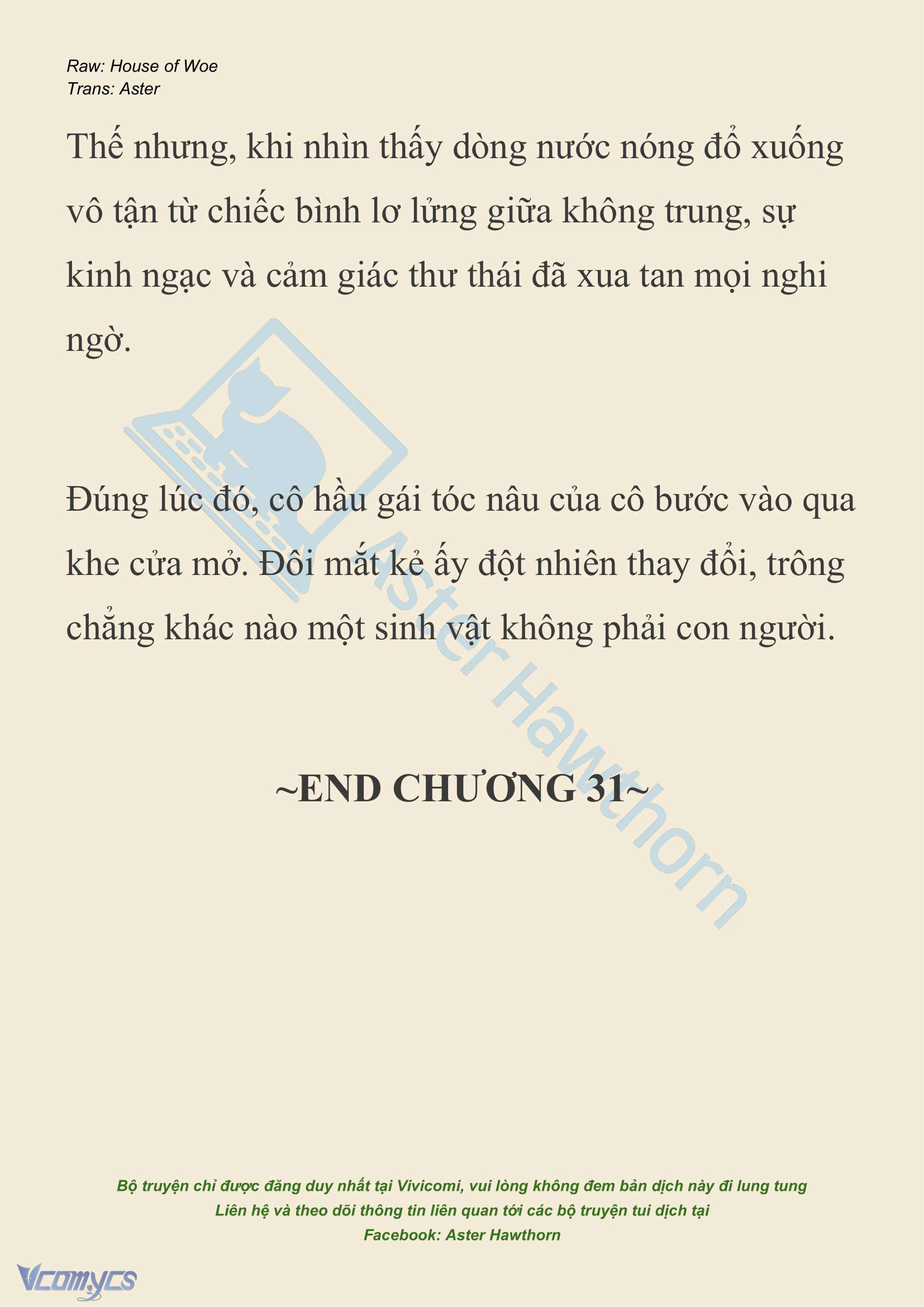 [NOVEL] Dành Cho Các Nữ Thần: Dành cho Psyche Chap 31 - Trang 2