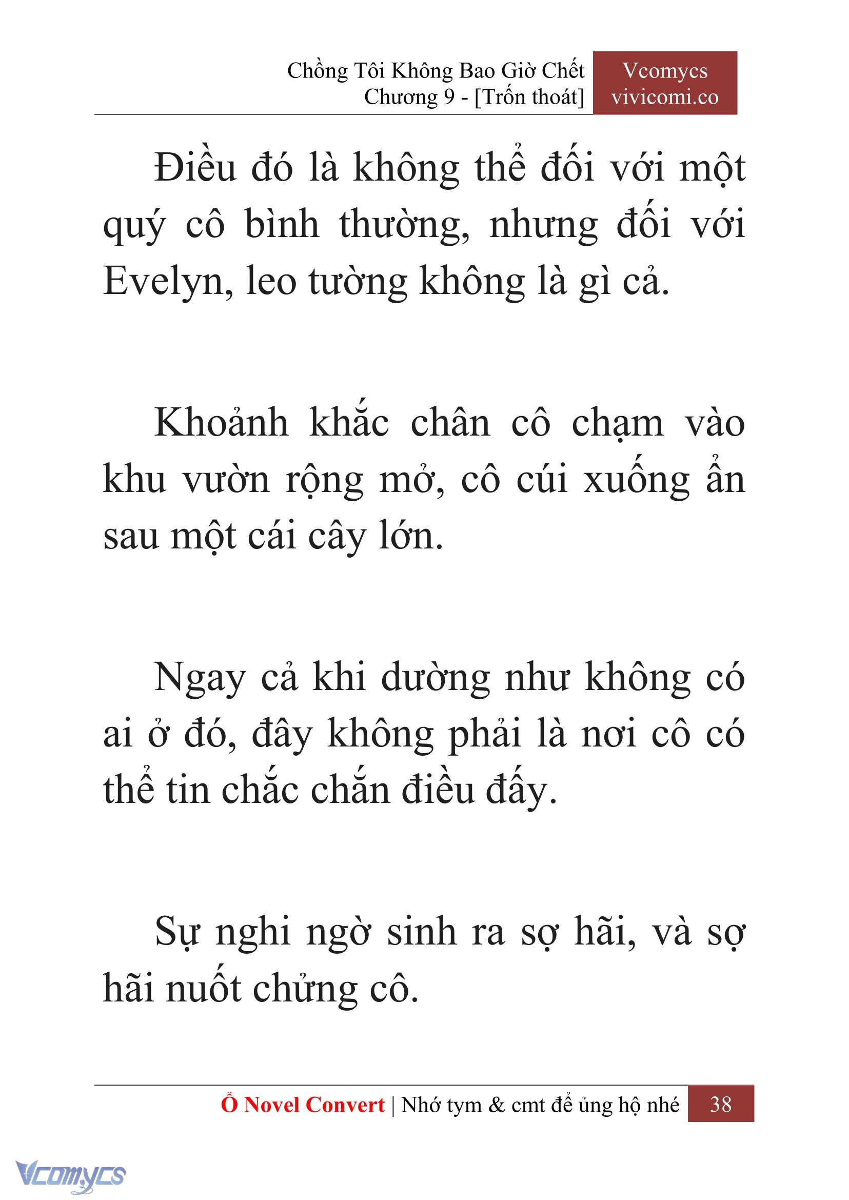 [Novel] Chồng Tôi Không Bao Giờ Chết Chap 9 - Trang 2