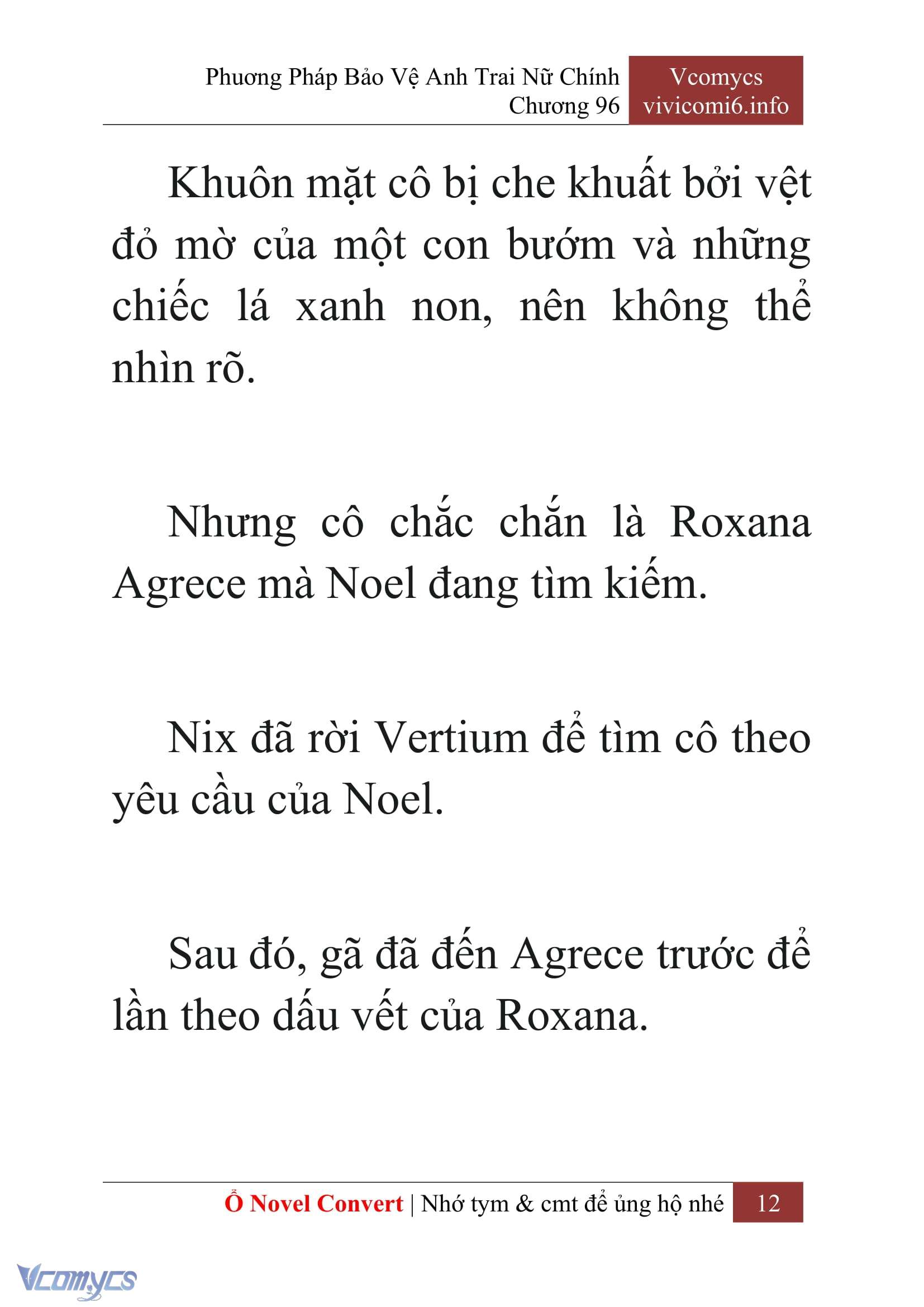 [Novel] Phương Pháp Bảo Vệ Anh Trai Nữ Chính Chap 96 - Trang 2