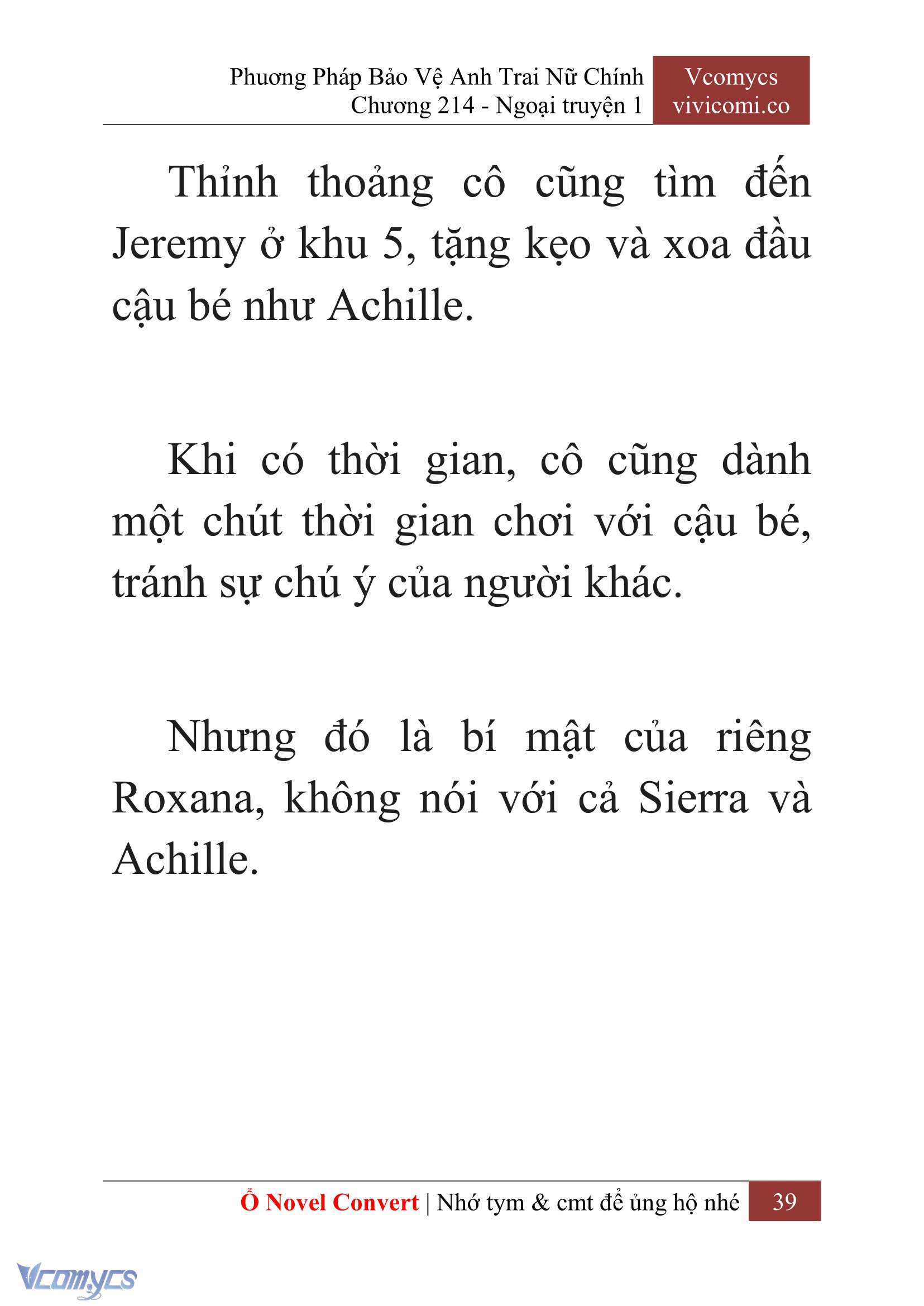[Novel] Phương Pháp Bảo Vệ Anh Trai Nữ Chính Chap 214 - Trang 2