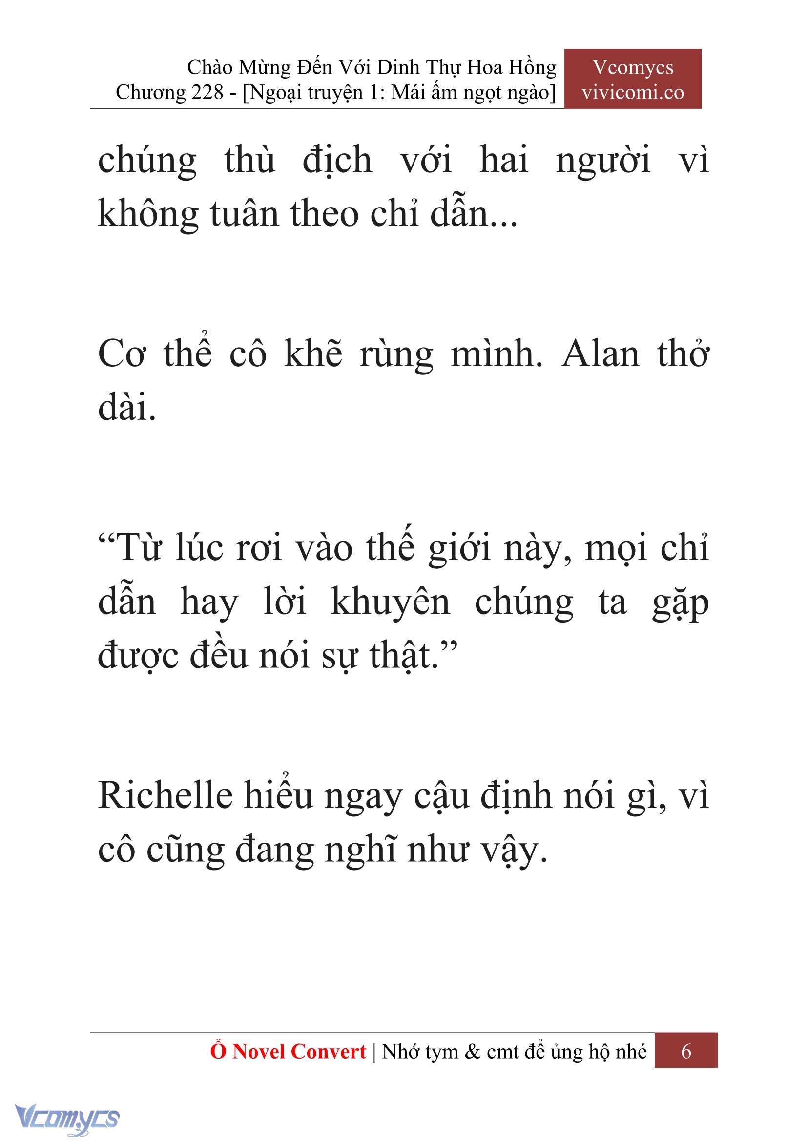 [Novel] Chào Mừng Đến Với Dinh Thự Hoa Hồng Chap 228 - Trang 2