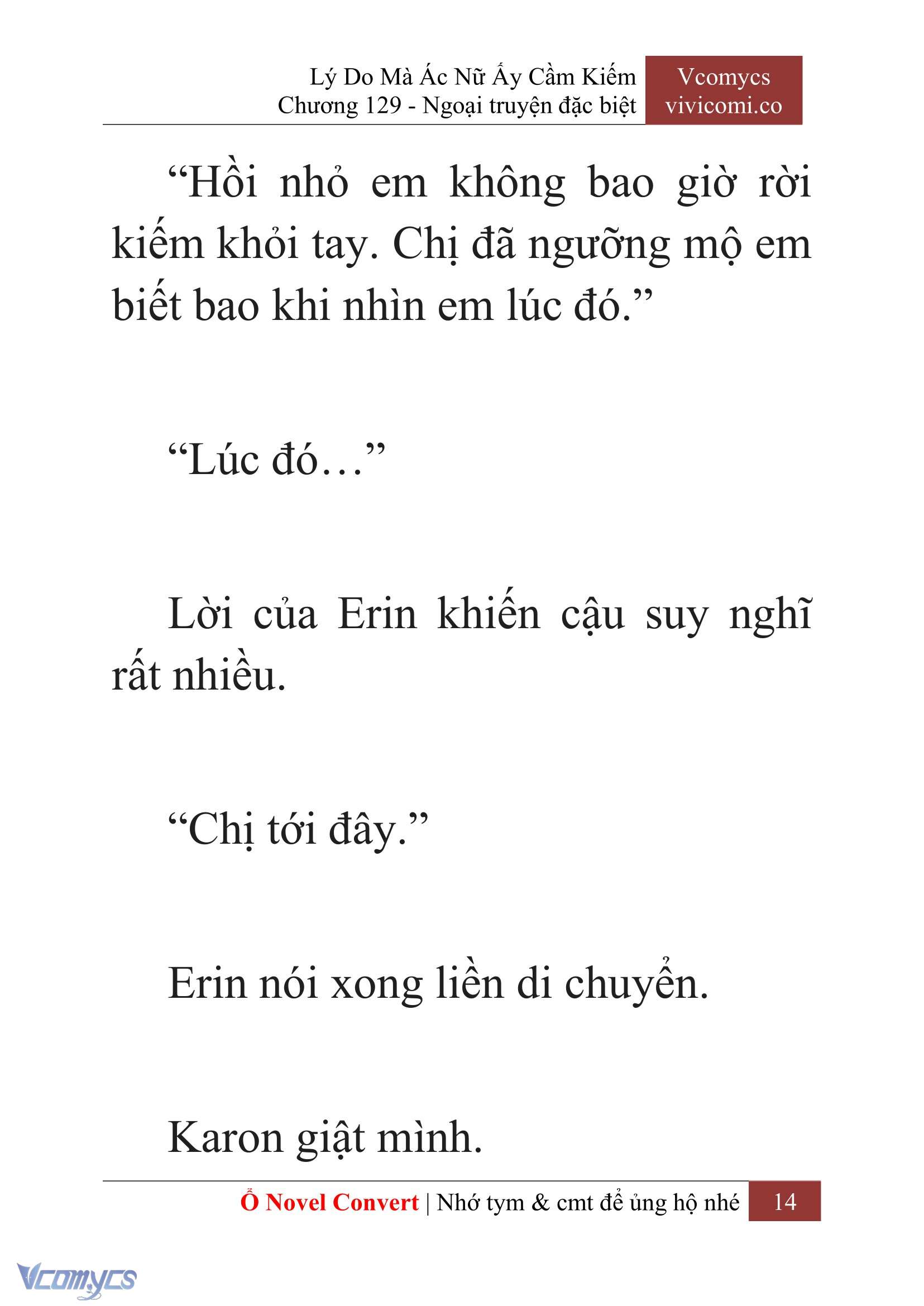 [Novel] Lý Do Mà Ác Nữ Ấy Cầm Kiếm Chap 129 - Trang 2
