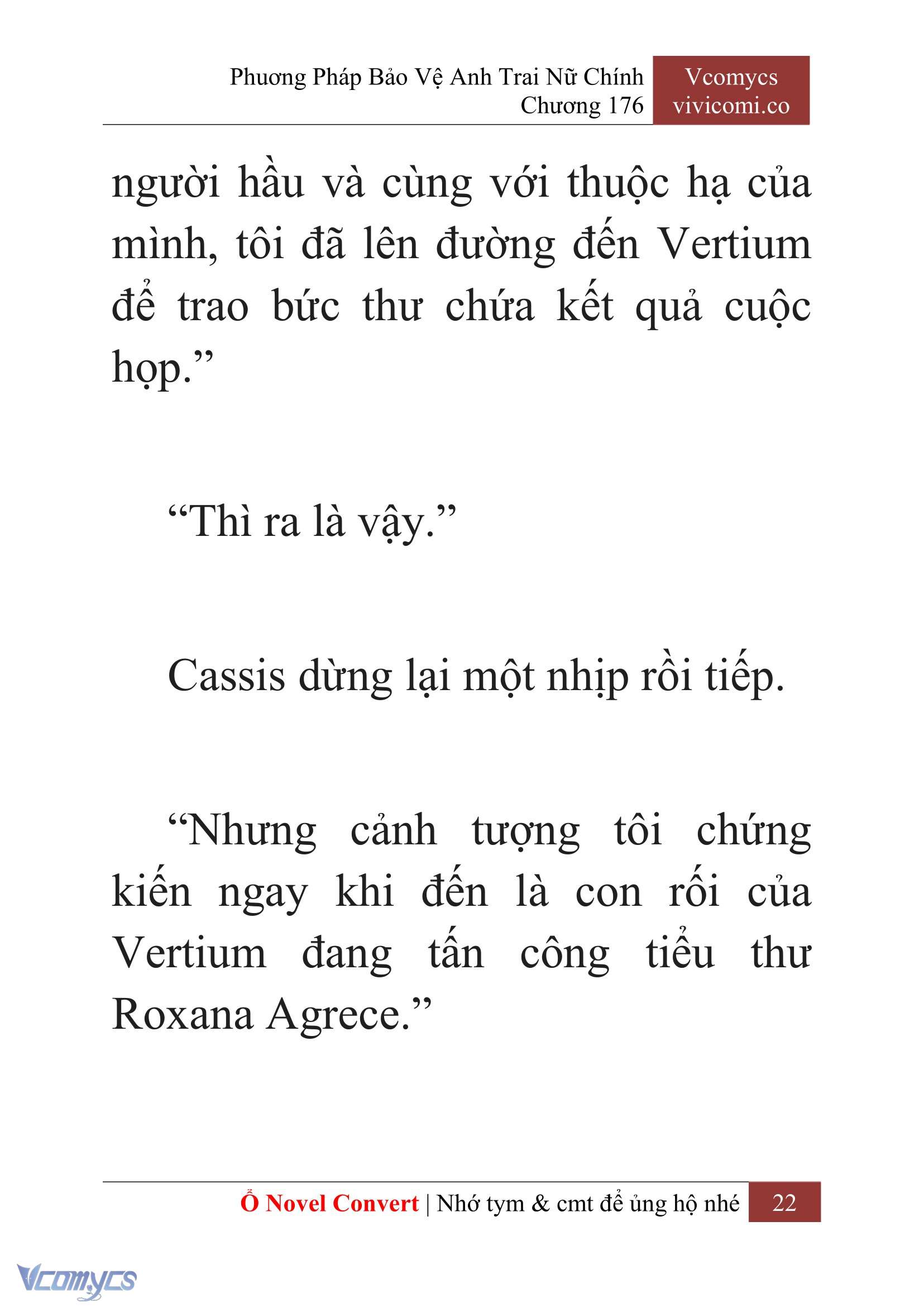 [Novel] Phương Pháp Bảo Vệ Anh Trai Nữ Chính Chap 176 - Trang 2