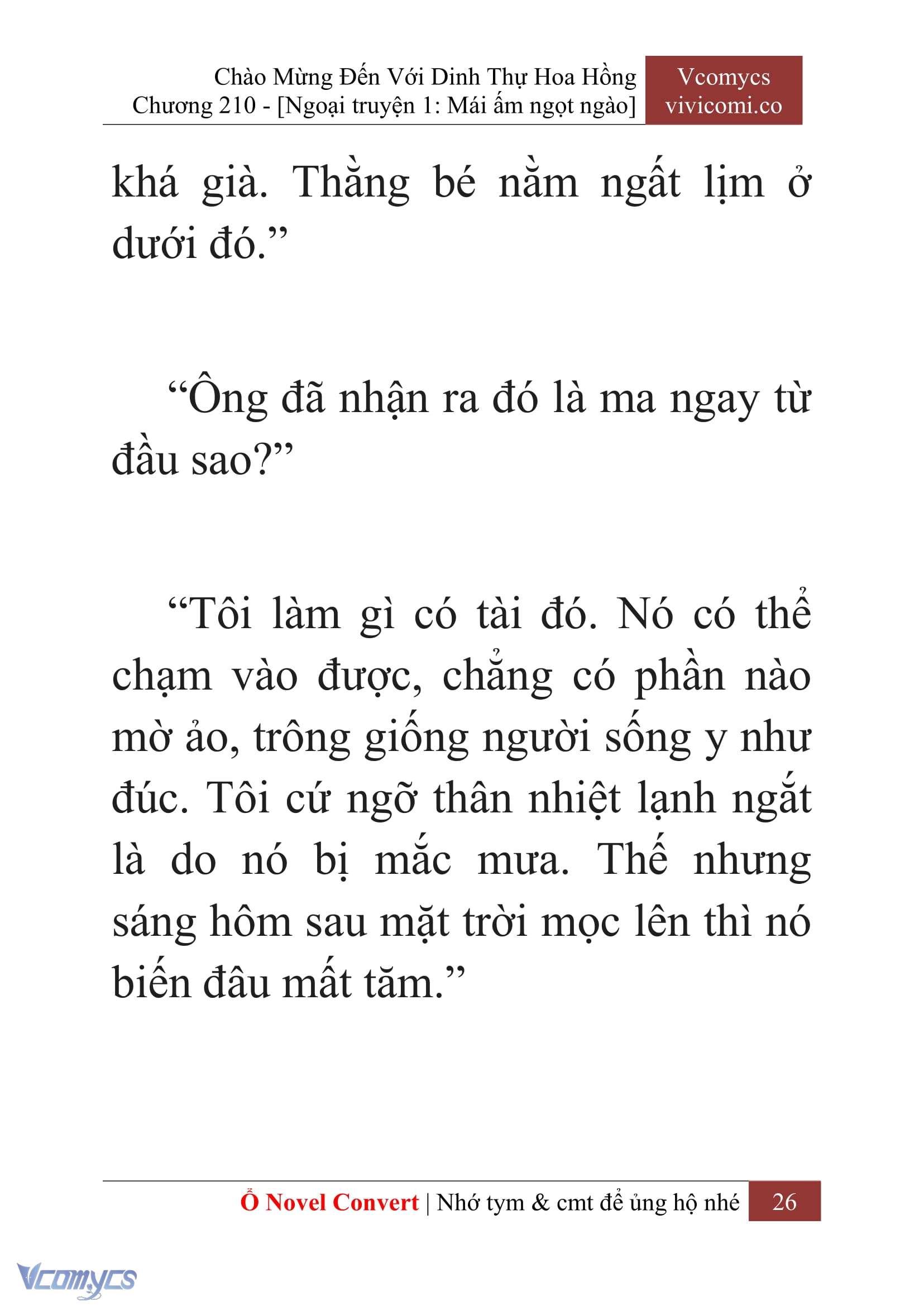 [Novel] Chào Mừng Đến Với Dinh Thự Hoa Hồng Chap 210 - Trang 2
