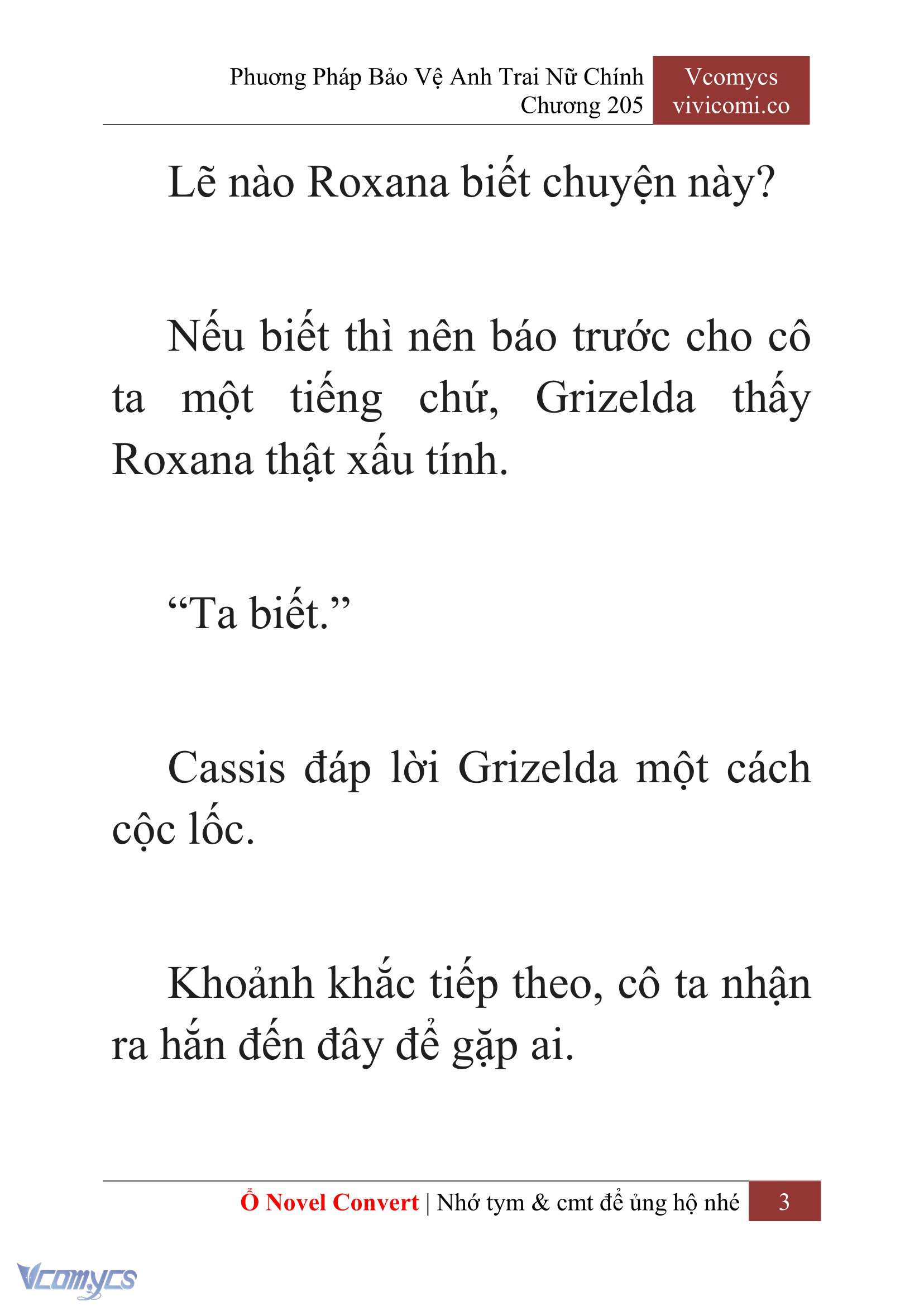 [Novel] Phương Pháp Bảo Vệ Anh Trai Nữ Chính Chap 205 - Trang 2