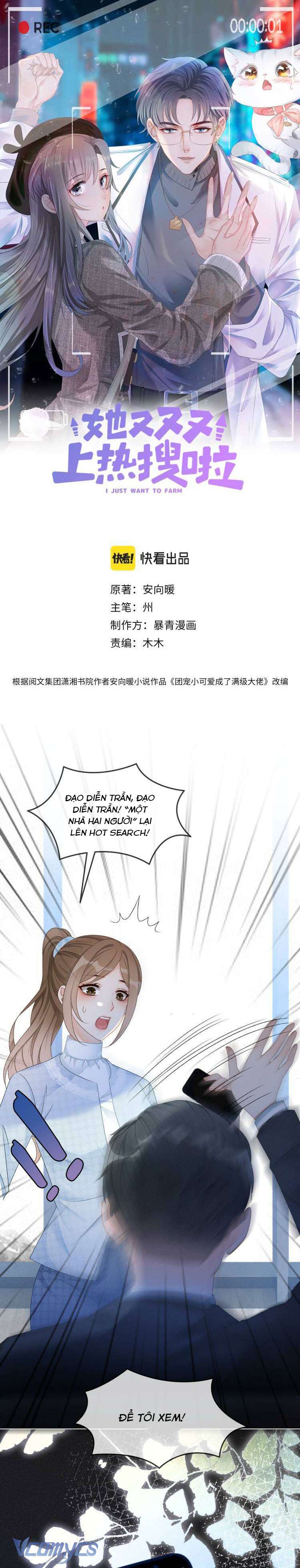 Cô Ấy Lại Lên Hotsearch Rồi! Chap 13 - Trang 2