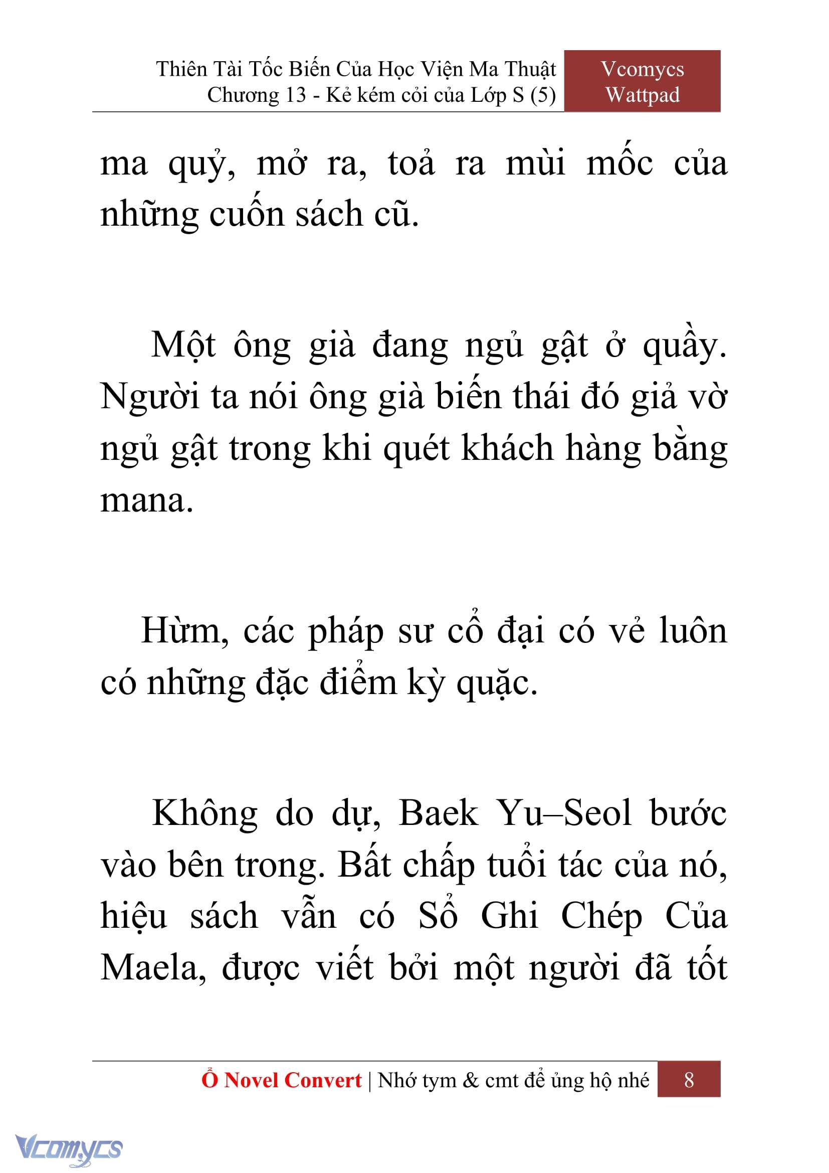 [Novel] Thiên Tài Tốc Biến Của Học Viện Ma Thuật Chap 13 - Trang 2