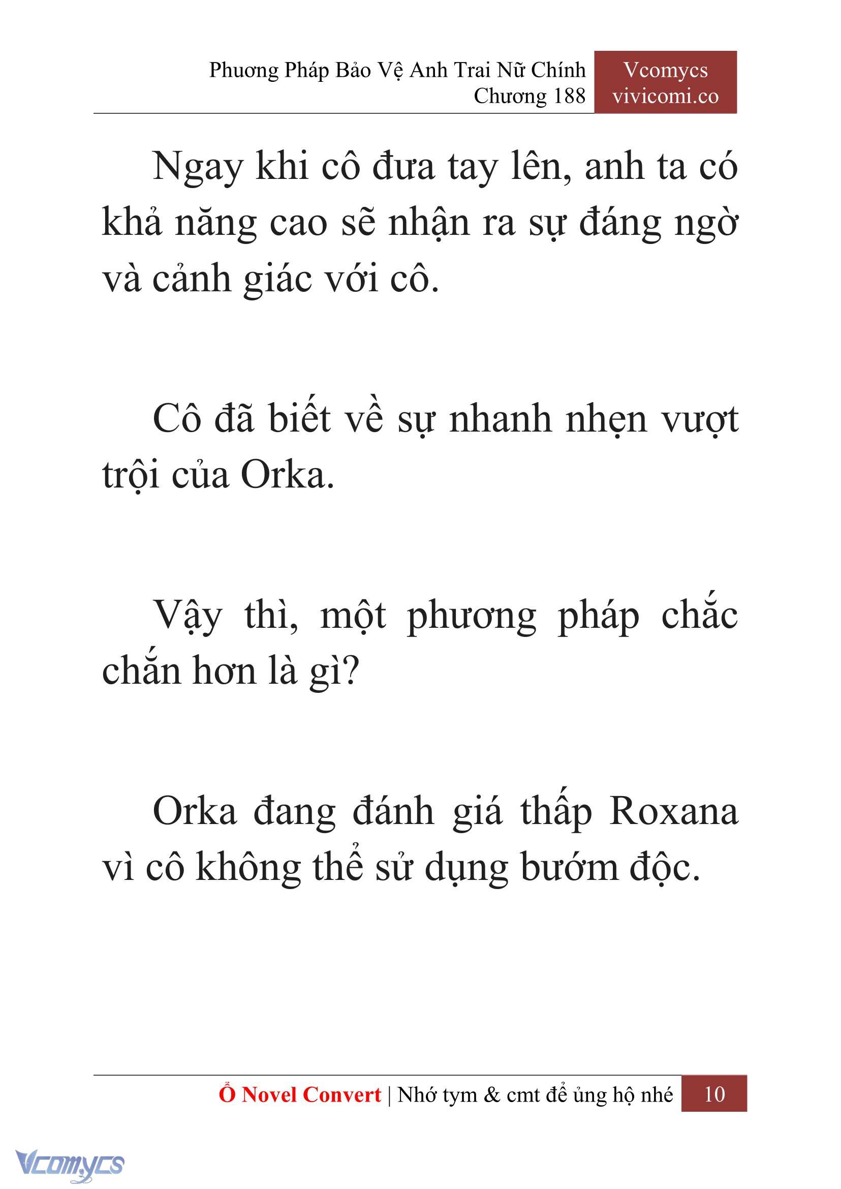 [Novel] Phương Pháp Bảo Vệ Anh Trai Nữ Chính Chap 188 - Trang 2