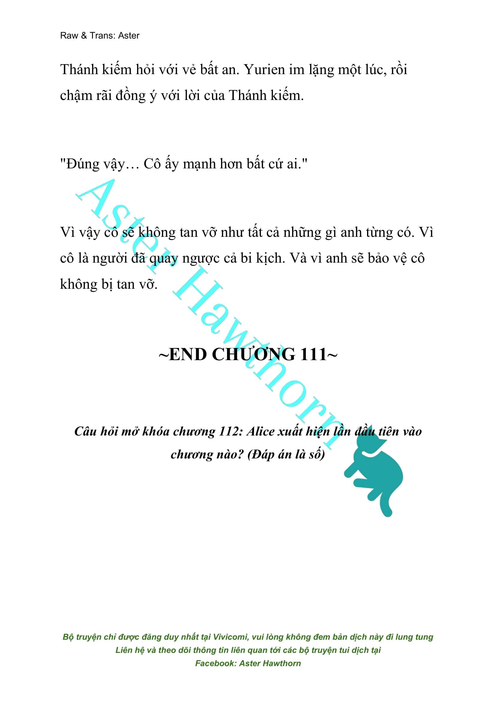 [NOVEL] Đóa Hoa Cầm Kiếm Chap 111 - Next Chap 112