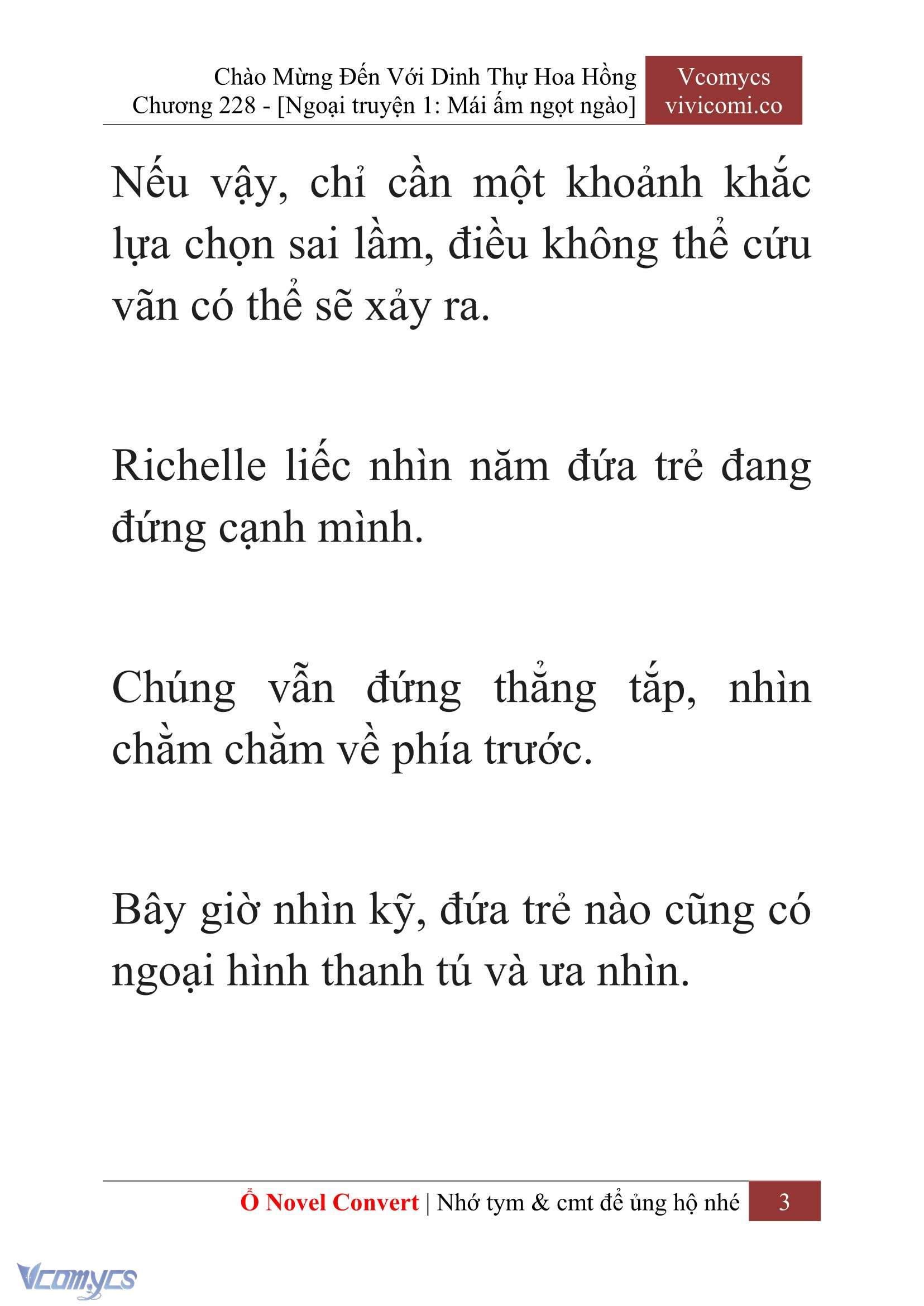 [Novel] Chào Mừng Đến Với Dinh Thự Hoa Hồng Chap 228 - Trang 2