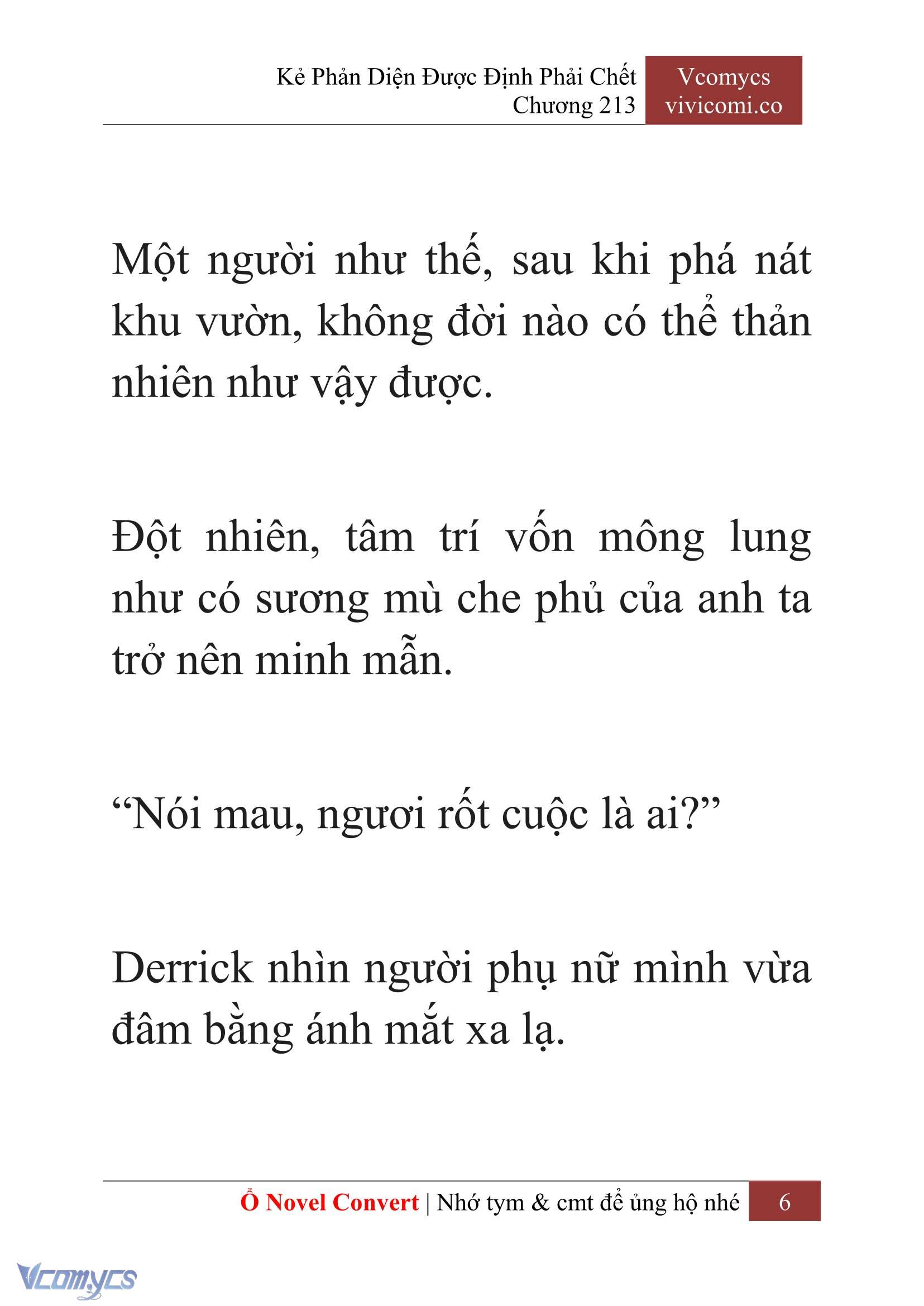 [Novel] Kẻ Phản Diện Được Định Phải Chết Chap 213 - Trang 2