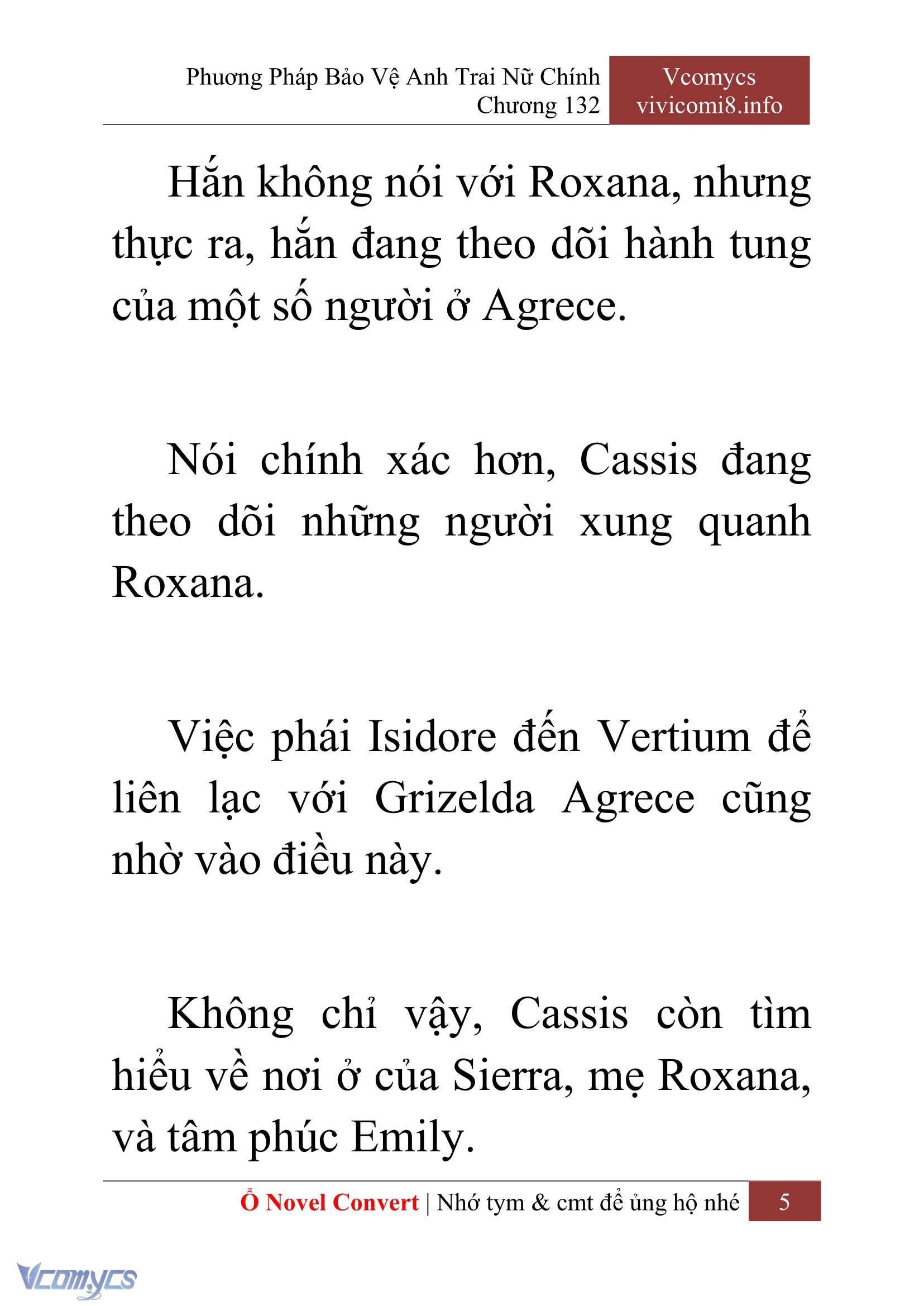 [Novel] Phương Pháp Bảo Vệ Anh Trai Nữ Chính Chap 132 - Trang 2