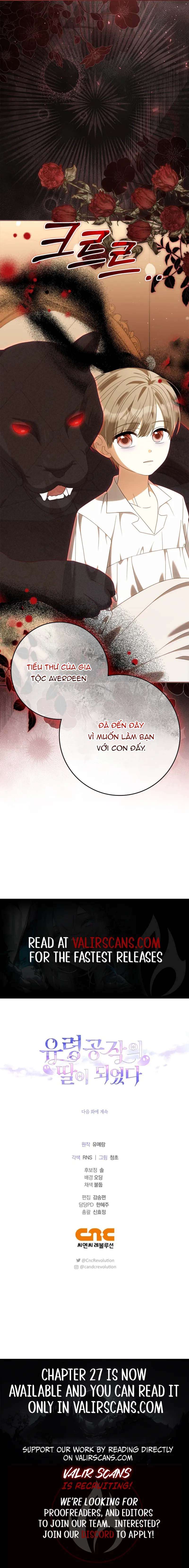 Tôi trở thành con gái của Công tước Ma Chap 20 - Trang 2