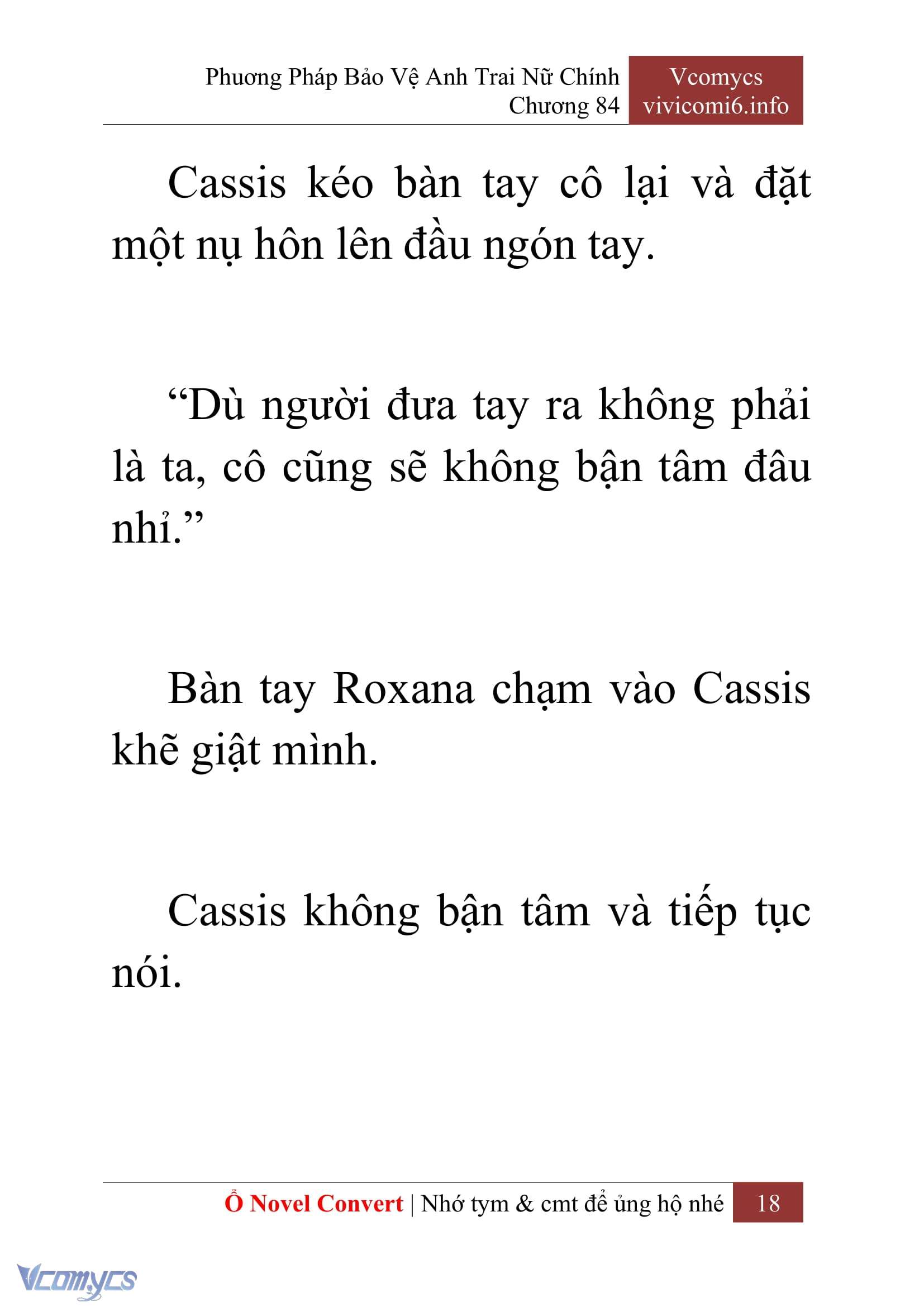 [Novel] Phương Pháp Bảo Vệ Anh Trai Nữ Chính Chap 84 - Trang 2