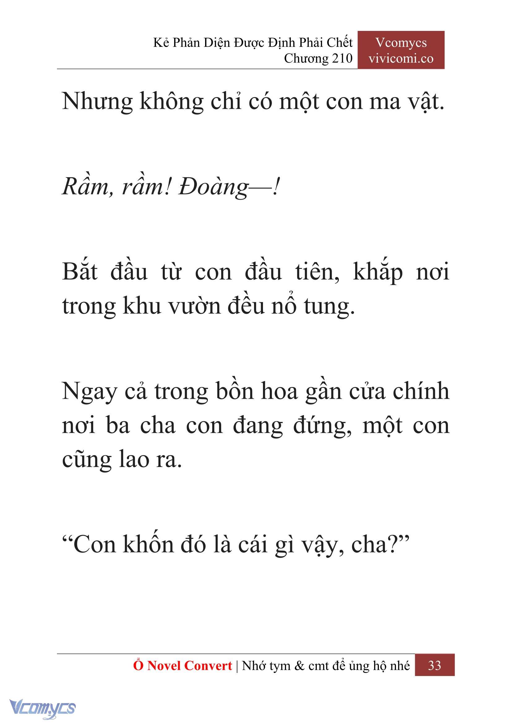 [Novel] Kẻ Phản Diện Được Định Phải Chết Chap 210 - Trang 2