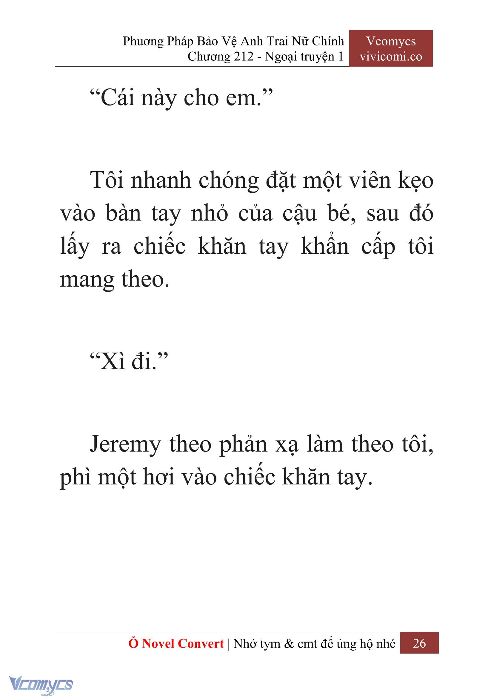 [Novel] Phương Pháp Bảo Vệ Anh Trai Nữ Chính Chap 212 - Trang 2