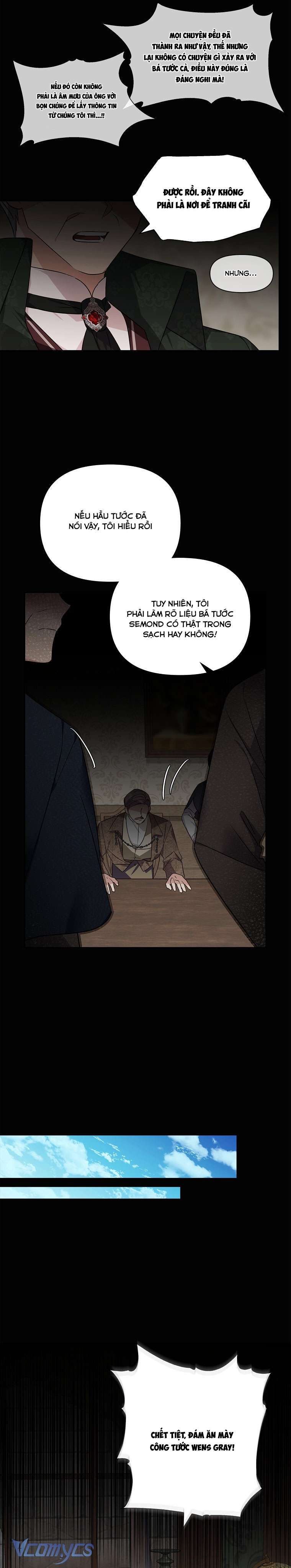 Tôi đã trở thành con gái út của công tước phản diện Chapter 8 - Trang 3